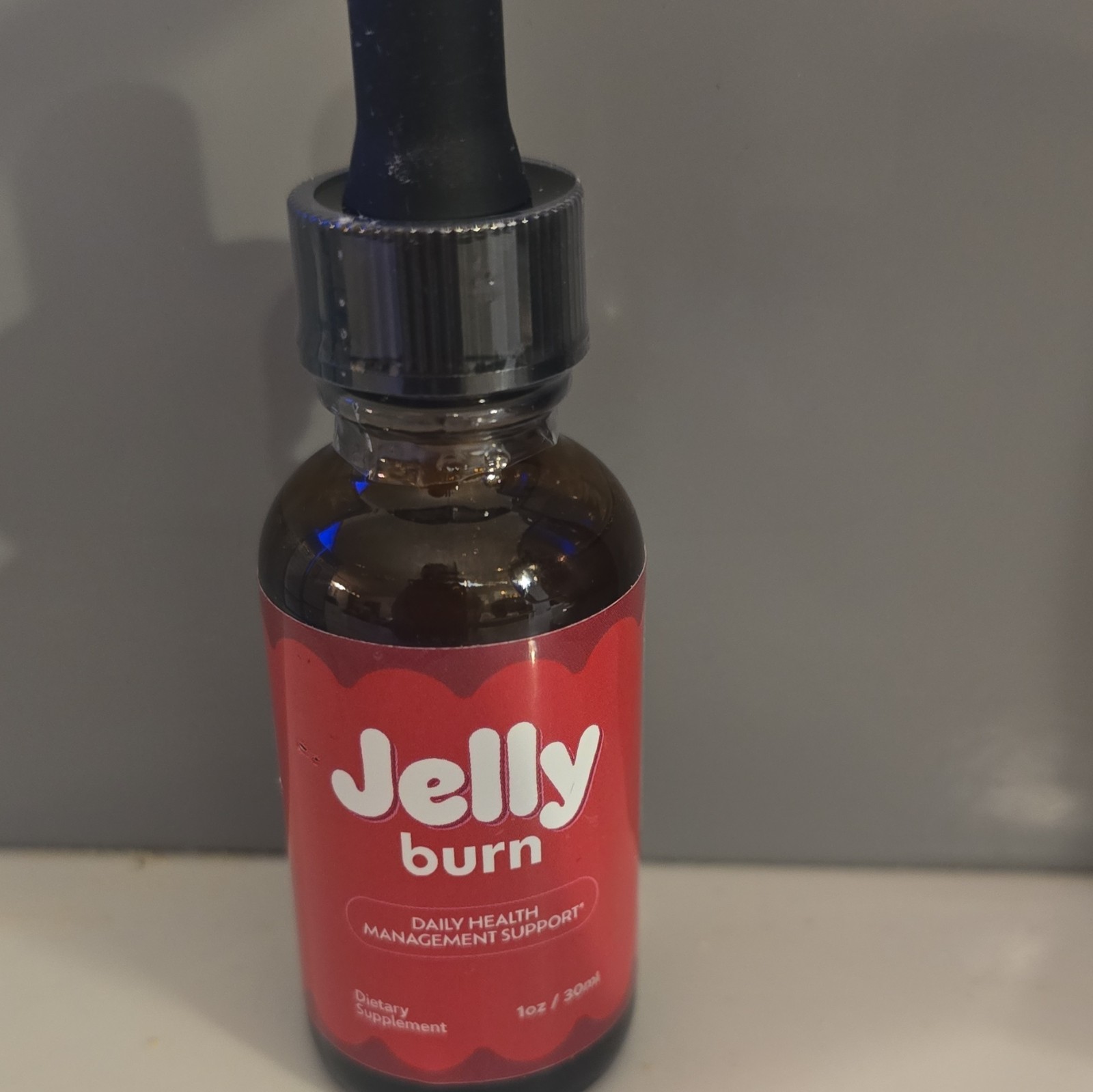 Jelly burn Dietary Supplement Liquid Drops 1 oz / 30 ml Dropper Bottle