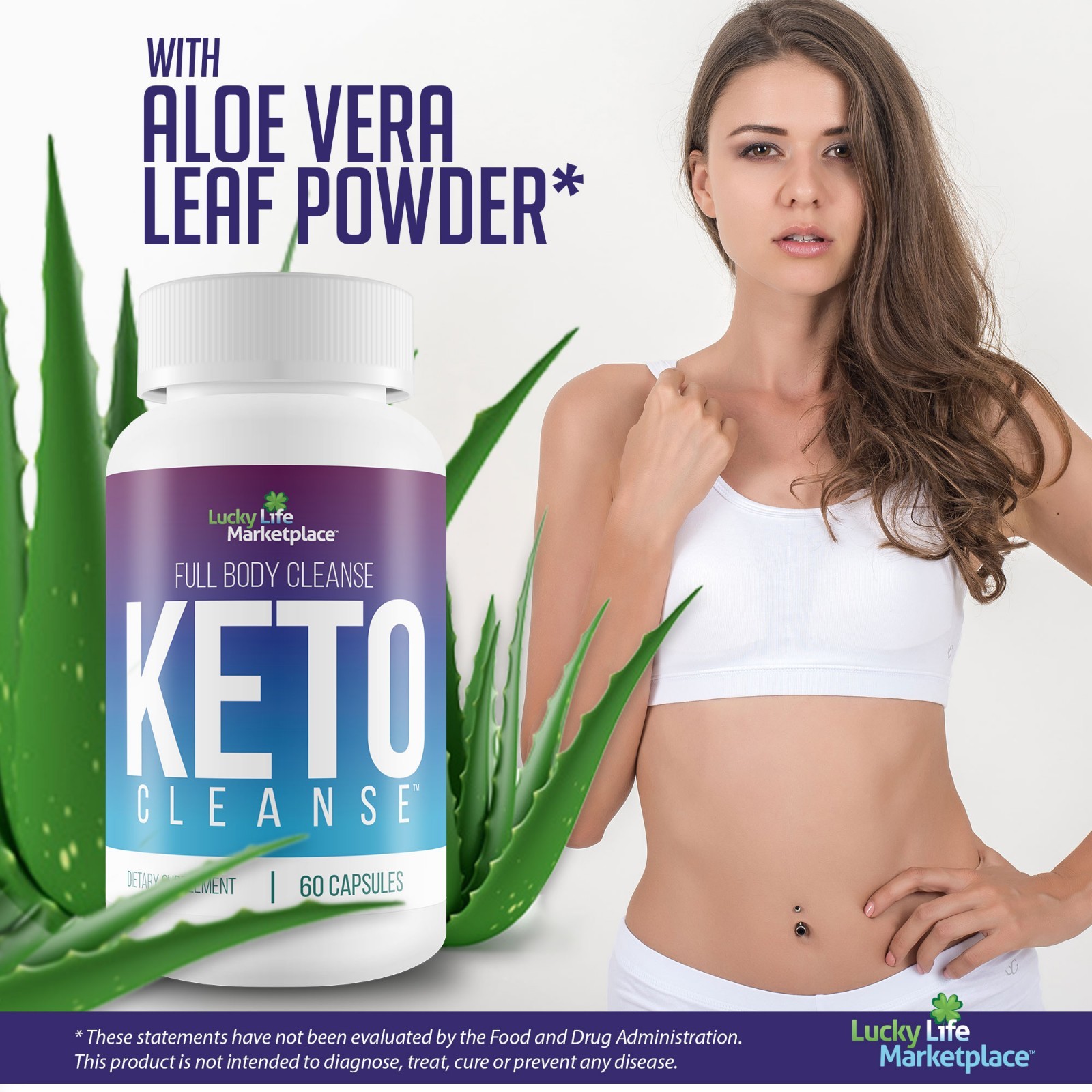 Keto Cleanse – Natural Full Body Cleanse with Probiotics – Aid Gut Cleanse