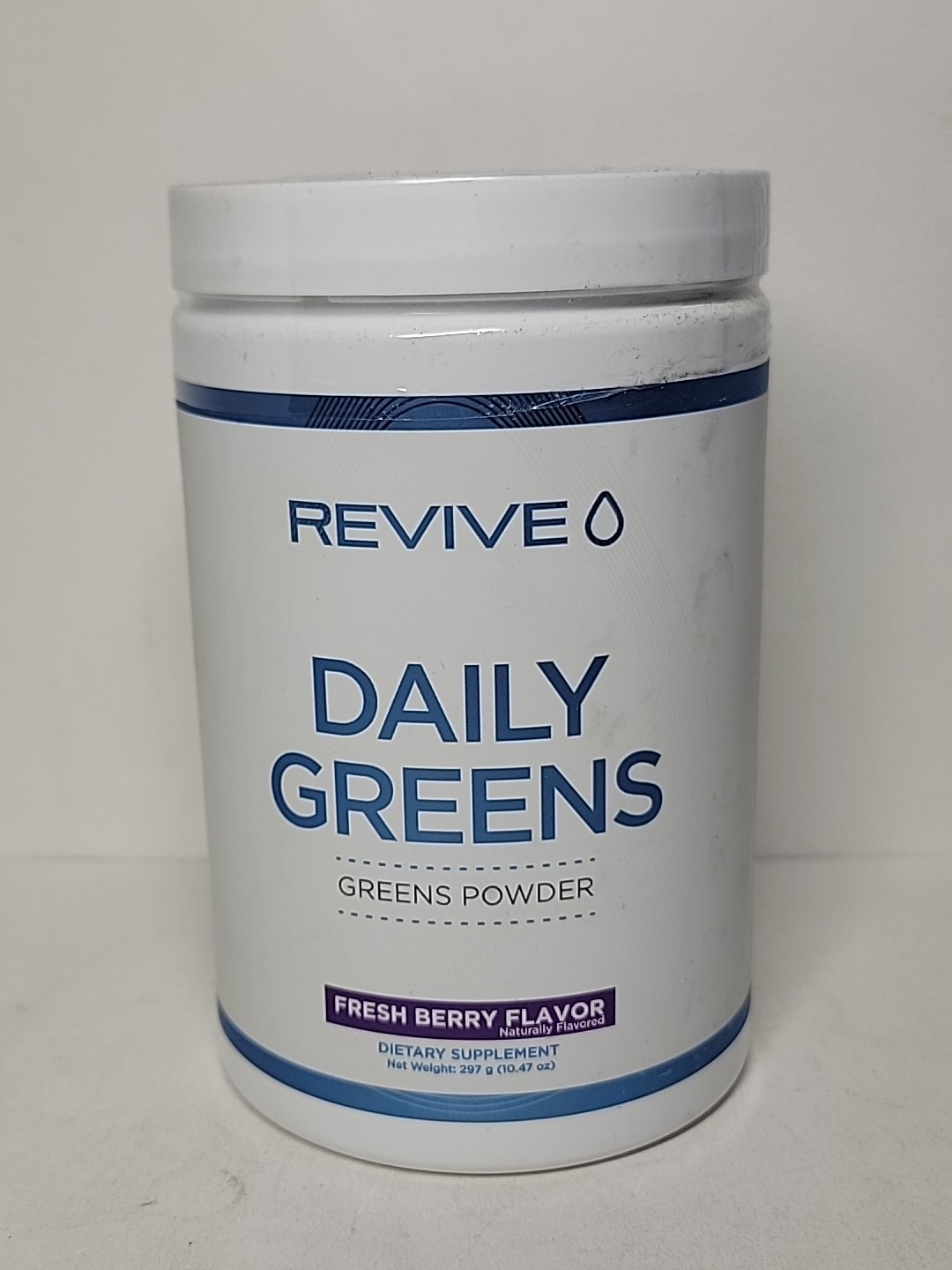Revive Daily Greens Fresh Berry Flavor 10.47oz EXP 06/2027