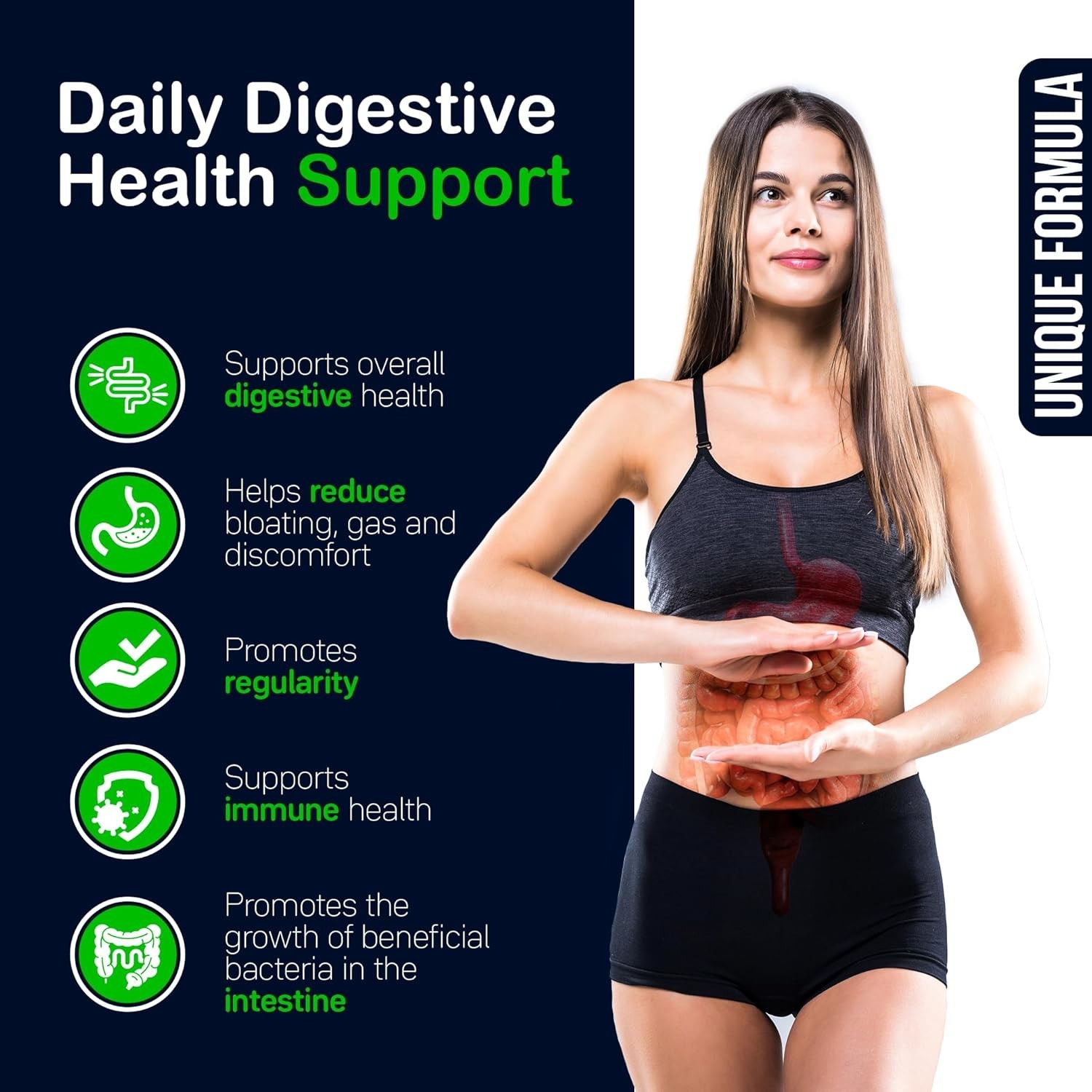 Fresh Flora Probiotics & Prebiotics For Women Men 15 Billion CFU (30 Caps)