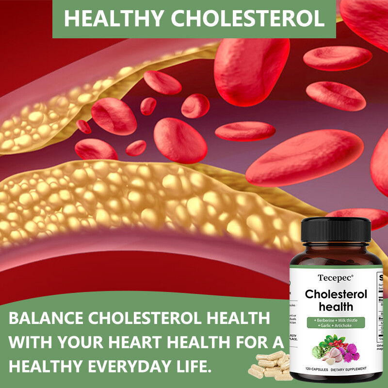 Cholesterol Health – Support Healthy Cholesterol Levels and Natural Heart Health