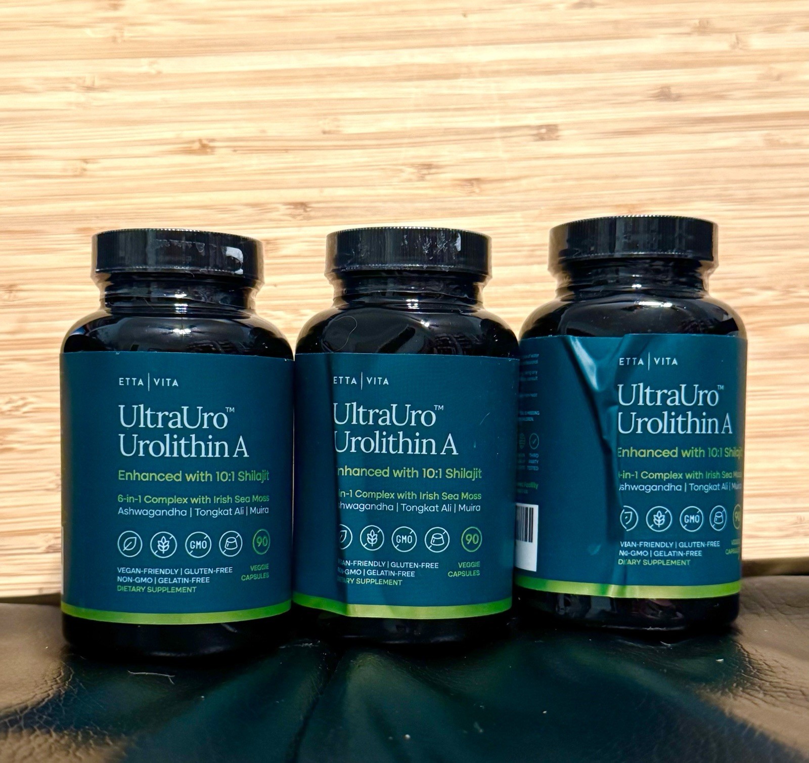 3 month supply! Etta Vita UltraUro Urolithin A Shilajit Vegan Non-GMO