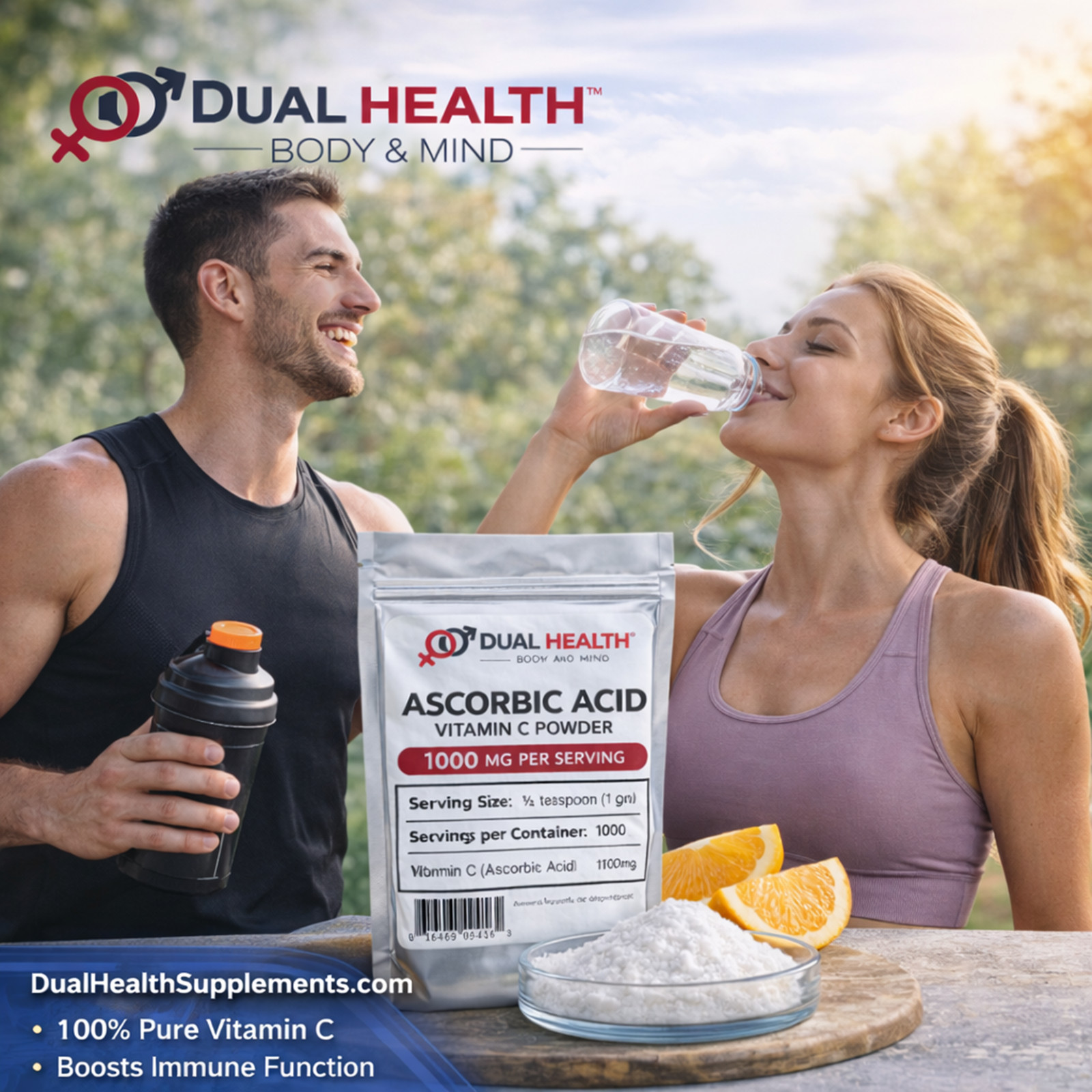 ASCORBIC ACID- Pure Vitamin C Powder Non-GMO Non Irradiated