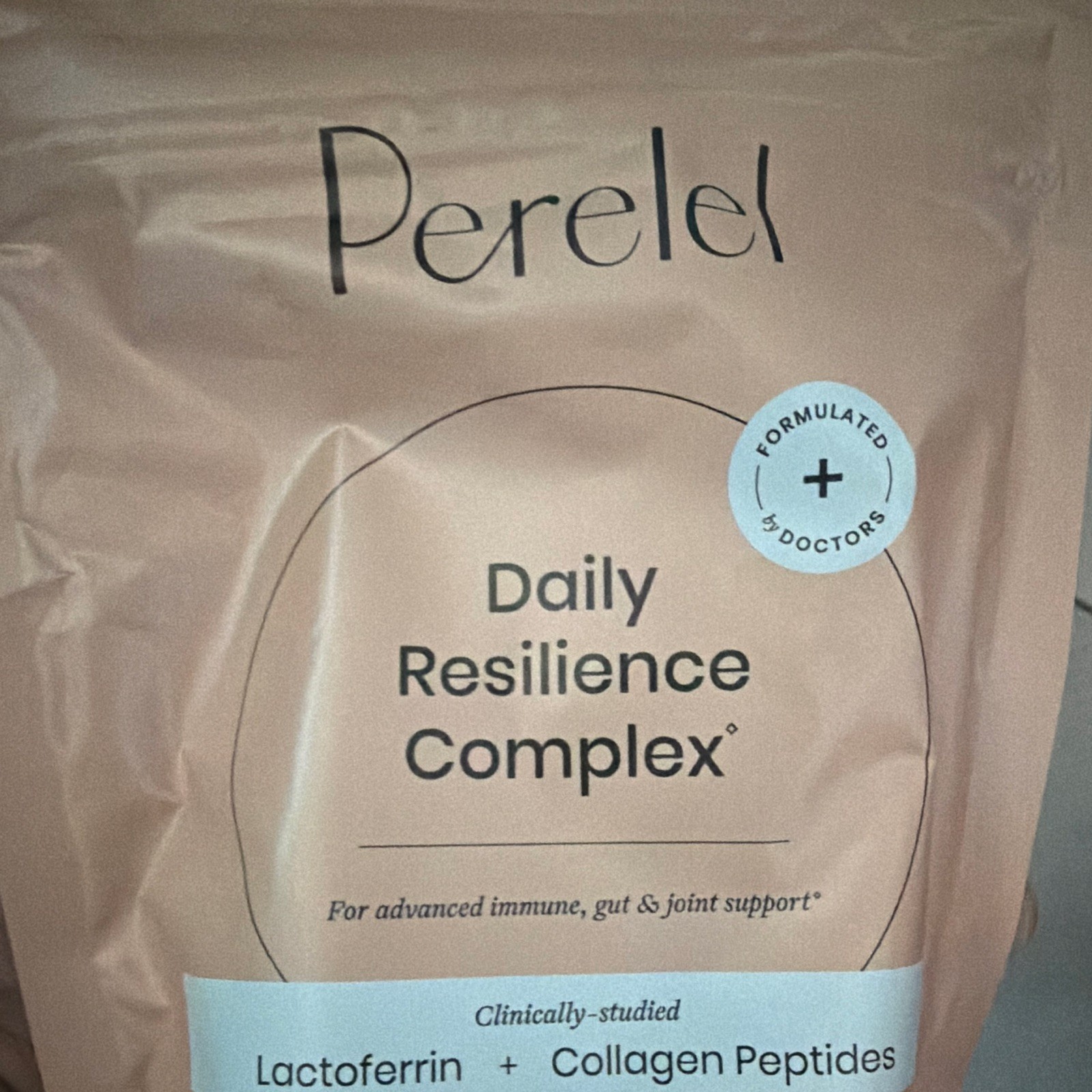 Perelel Daily Resilience Complex – Unflavored Powder with Lactoferrin & Collagen