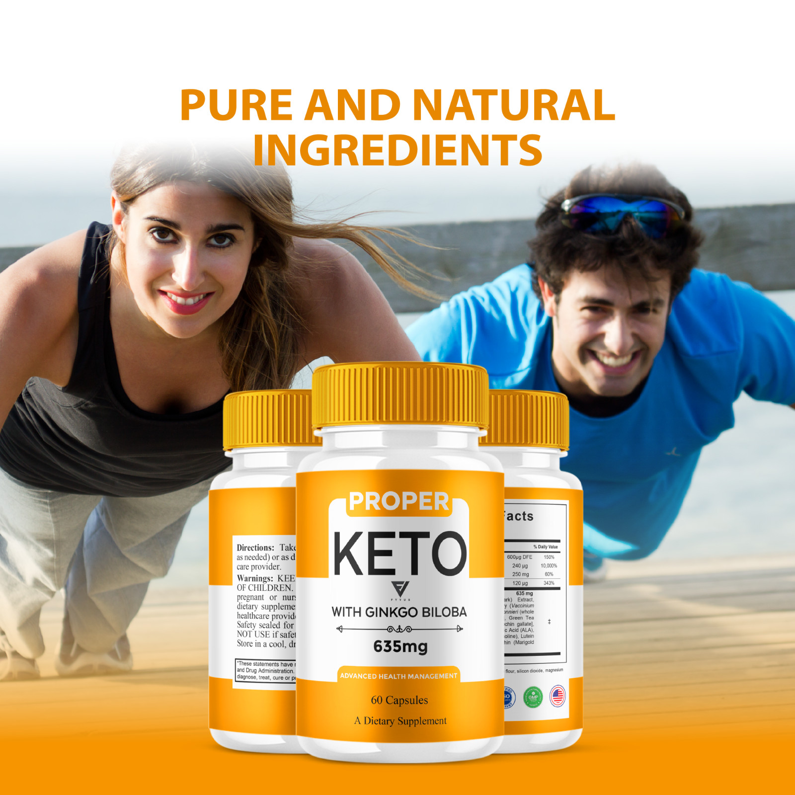 (2 Pack) Proper Keto Capsules, ProperKeto Maximum Strength Pills (120 Capsules)