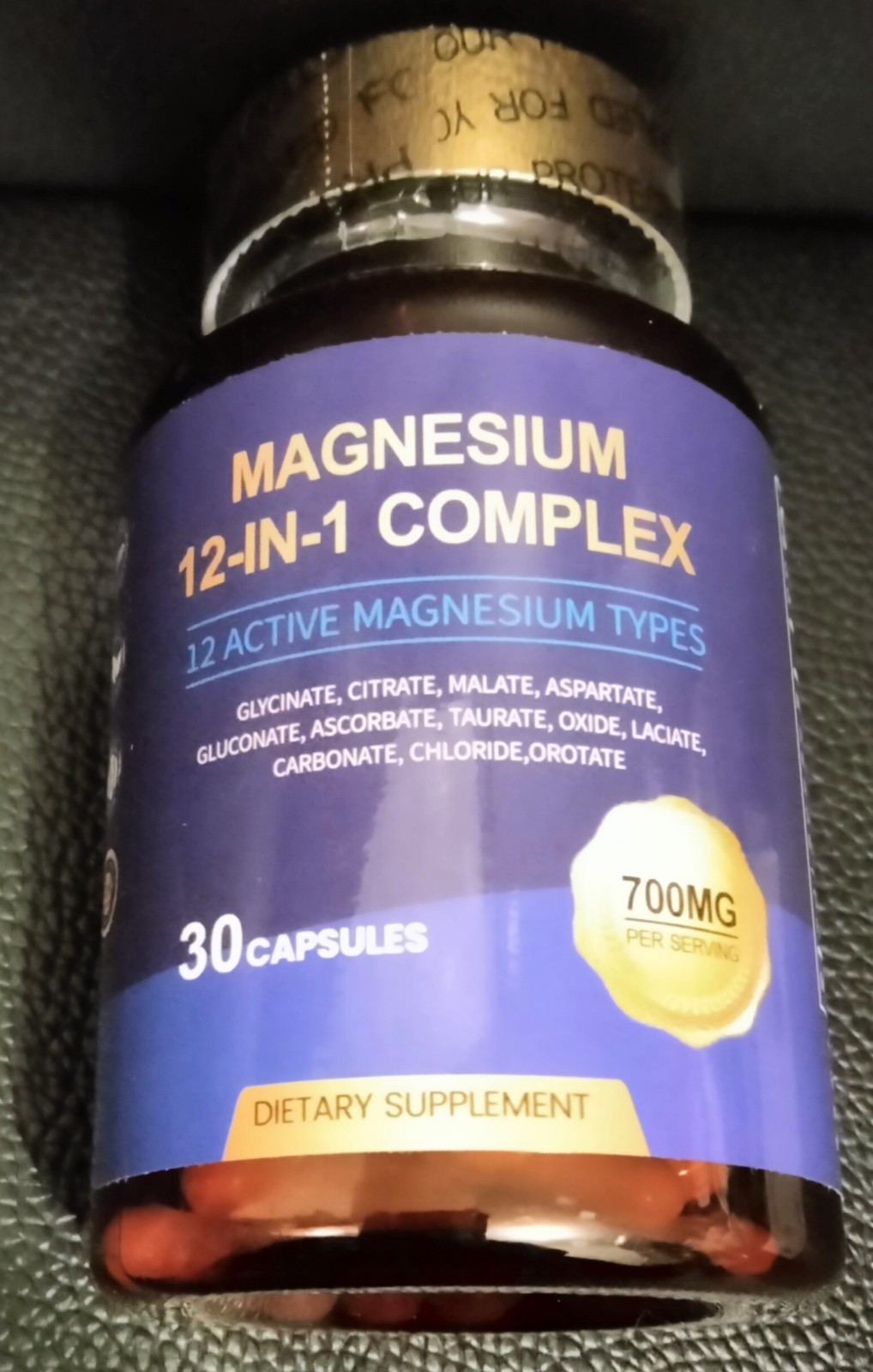 Magnesium 12-In-1 Complex 700mg 30 Capsules – 3pk
