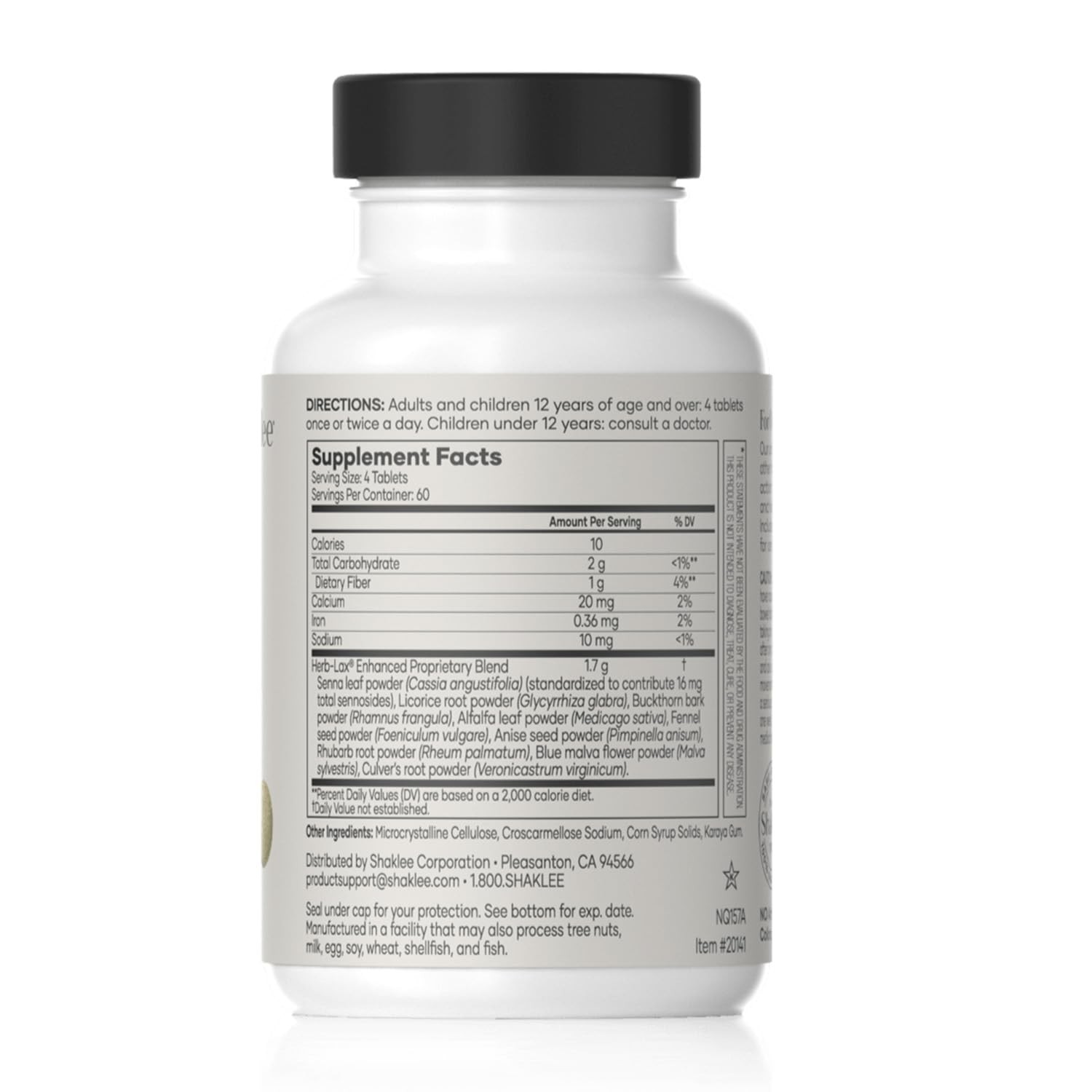 Herb-Lax® Gentle Laxative – Herbal Blend with Senna Leaf for Digestive Health