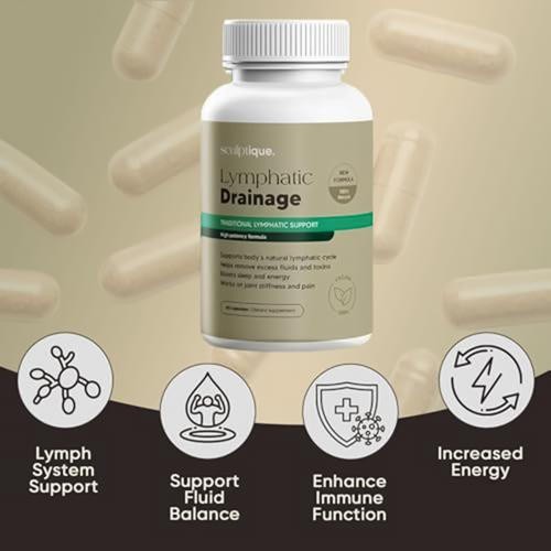 New Maximum Drainage Natural Ct,Sculptique complex 60 Potency Lymphatic Capsules