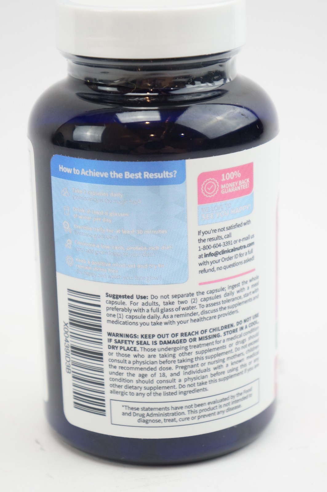 New Sealed Clinical Nutra Vaginal Probiotic Women 60 Capsules Exp 04/26