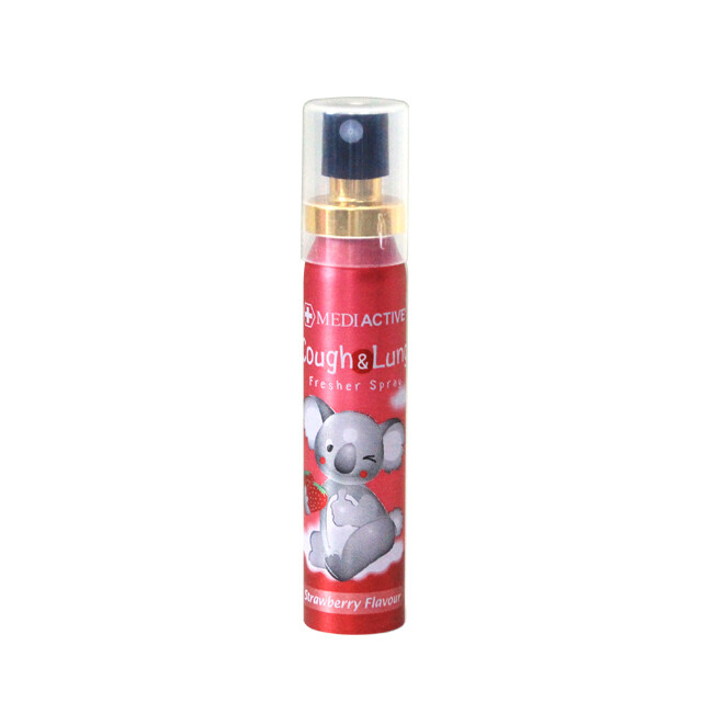 Mediactive Cough&Lung Fresher Spray 25ml (Strawberry)