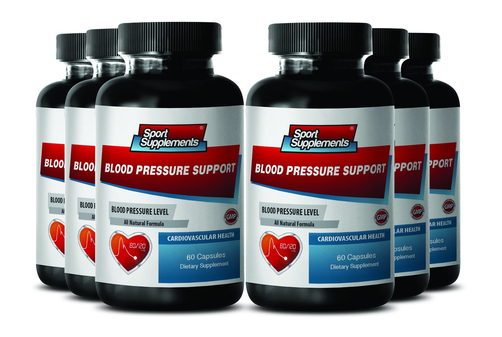Blood Pressure Support 820mg – Promote Healthy Blood Circulation Capsules 6B