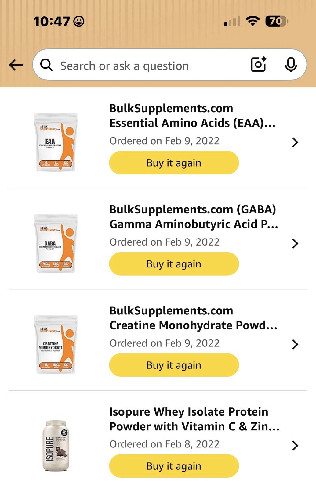 Various Health Powders