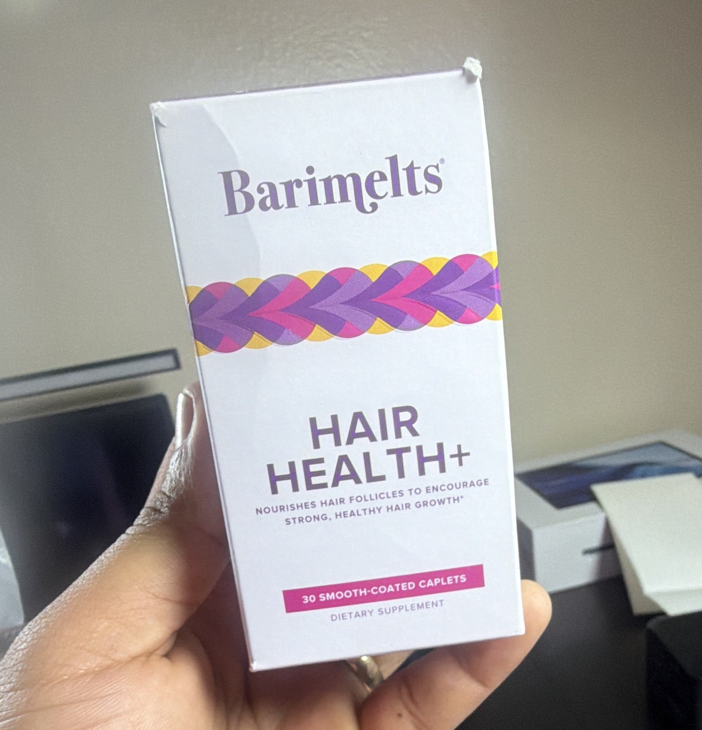 Barimelts Hair Skin & Nail Health Caplets 30 Easy Swallow AnaGain Nu EXP 01/2028