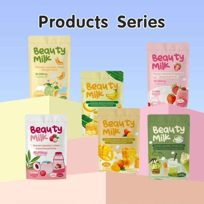 Beauty Milk Premium Collagen Powder Drinks-Antioxidant Drink,brightens skin tone