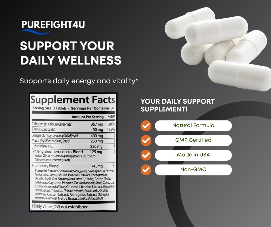 BioXCell Tablets Support Male Performance Supplement – 8 Bottles