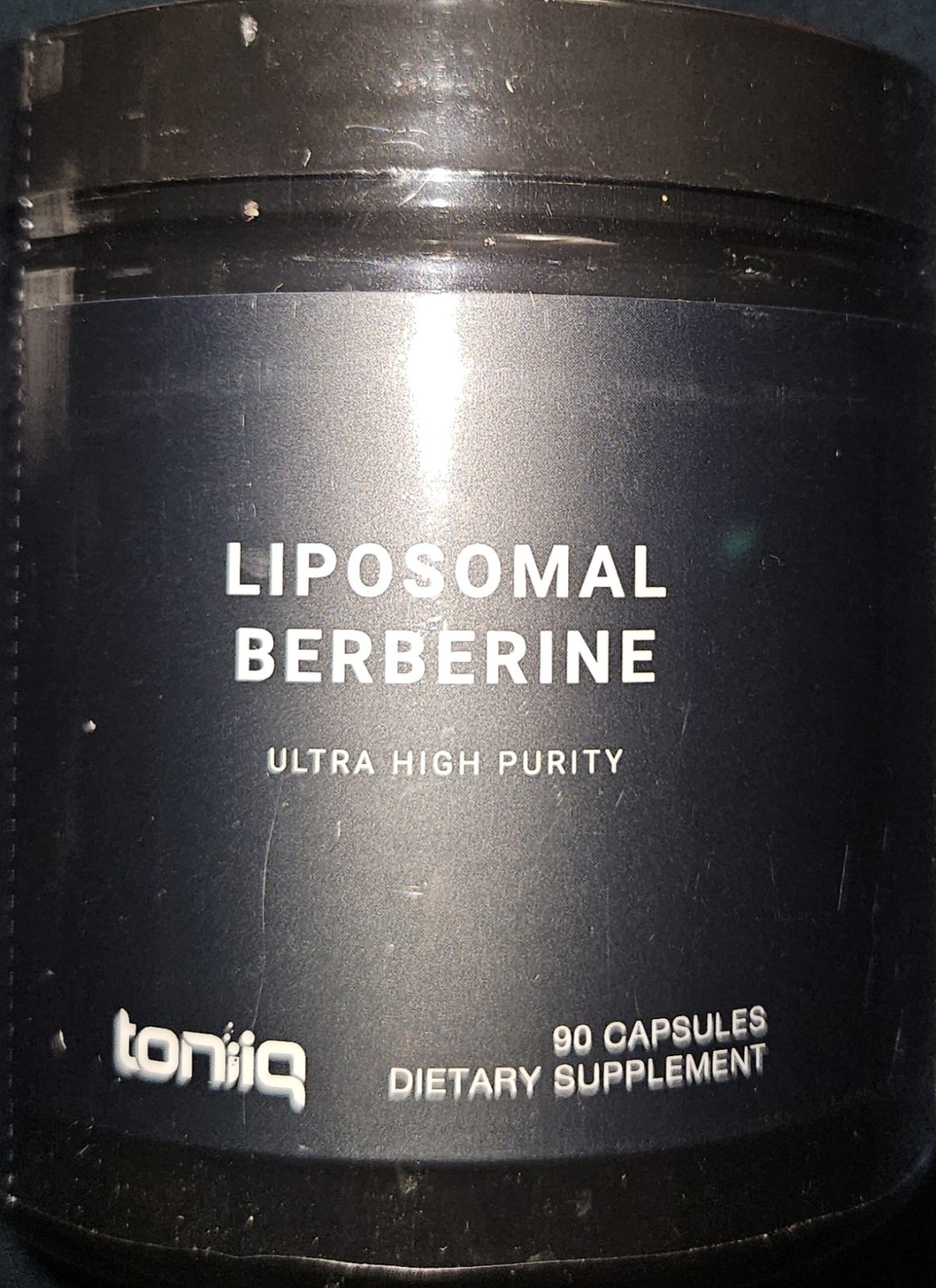 Toniiq Liposomal Berberine High-Strength 1,500mg Complex Weight & Metabolic 90ct