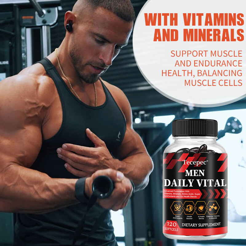 Multivitamin for Men, Multivitamin/Multimineral Supplement with Vitamin