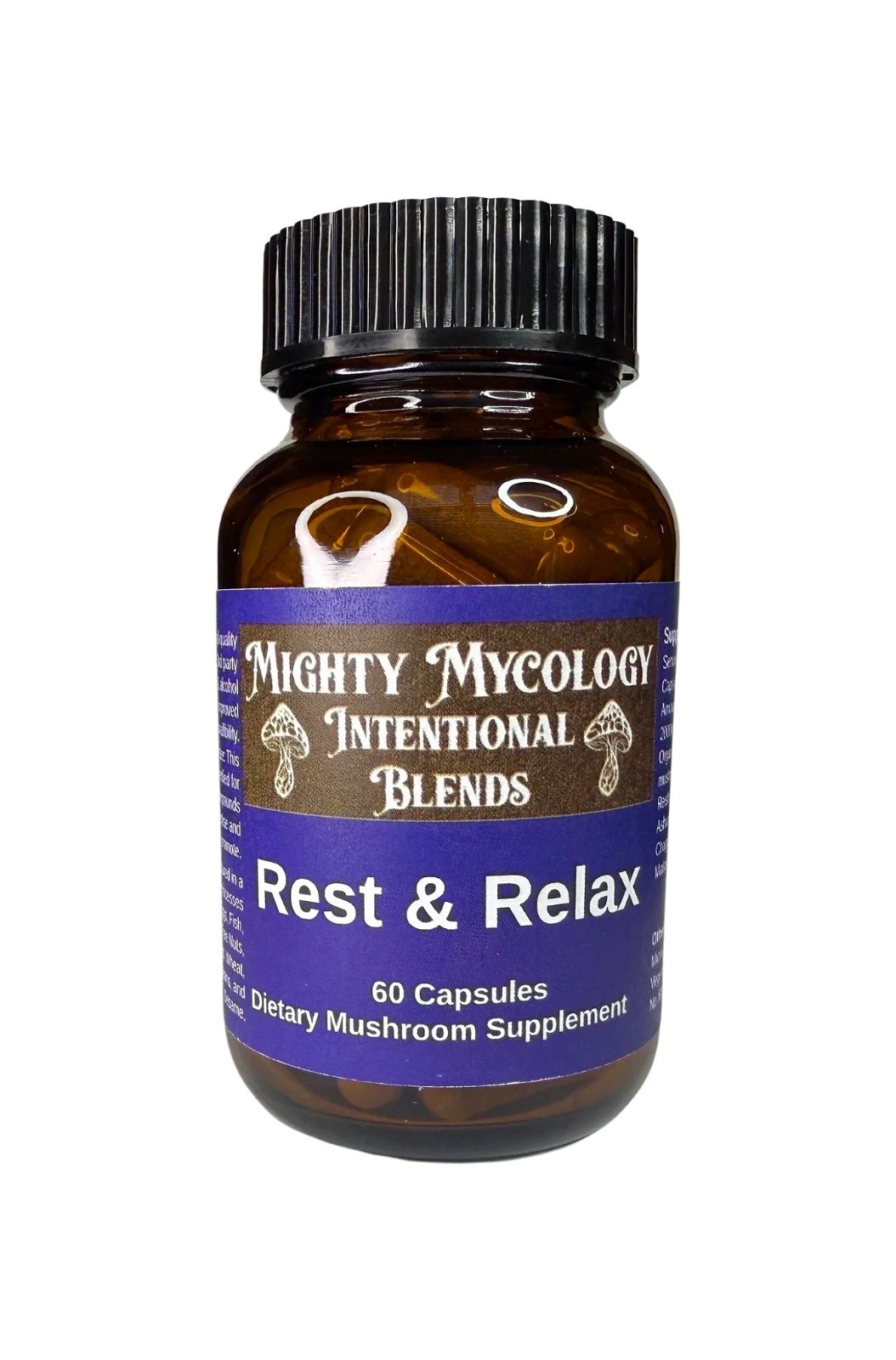 Mighty Mycology Rest & Relax Blend Capsules