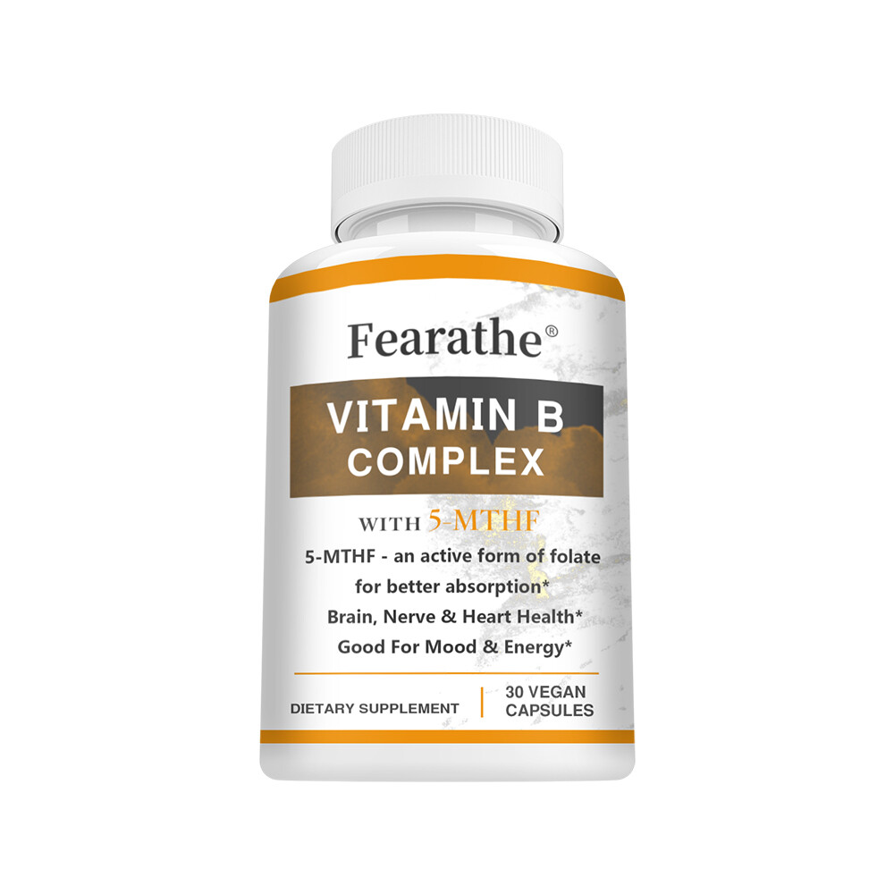 Vitamin B Complex – Max Absorption – B1,B2,B3,B5,B6,B7,B9,B12