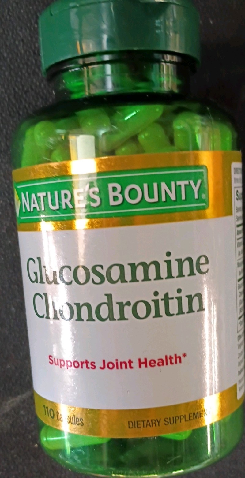 Nature’s Bounty Glucosamine Chondroitin Pills 110 Ct Exp : 07/26
