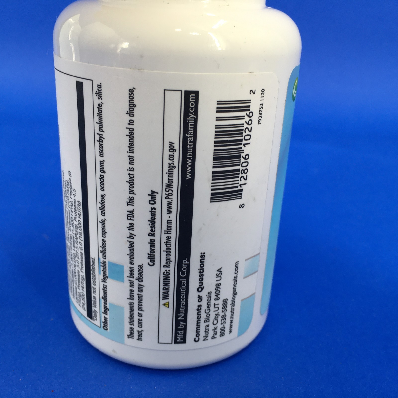 Nutra BioGenesis Tri-Zinc – 90 Capsules