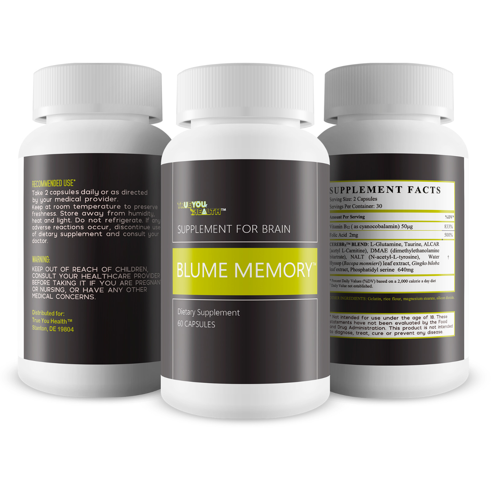 Blume Memory Supplement for Brain – Our Best Brain Focus and Memory Supplements