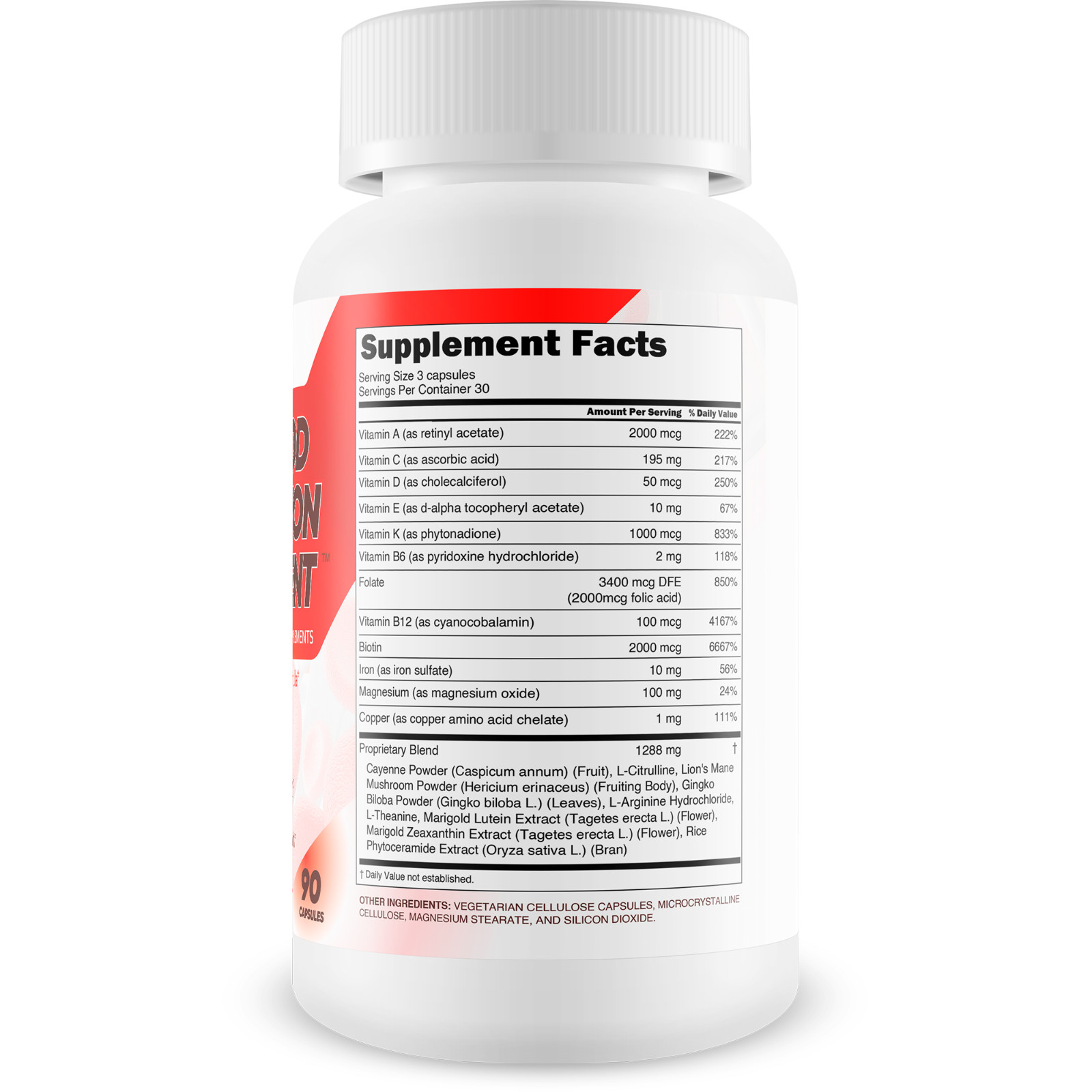 Sebi Blood Circulation Supplement With Iron & Magnesium – Blood Flow Care