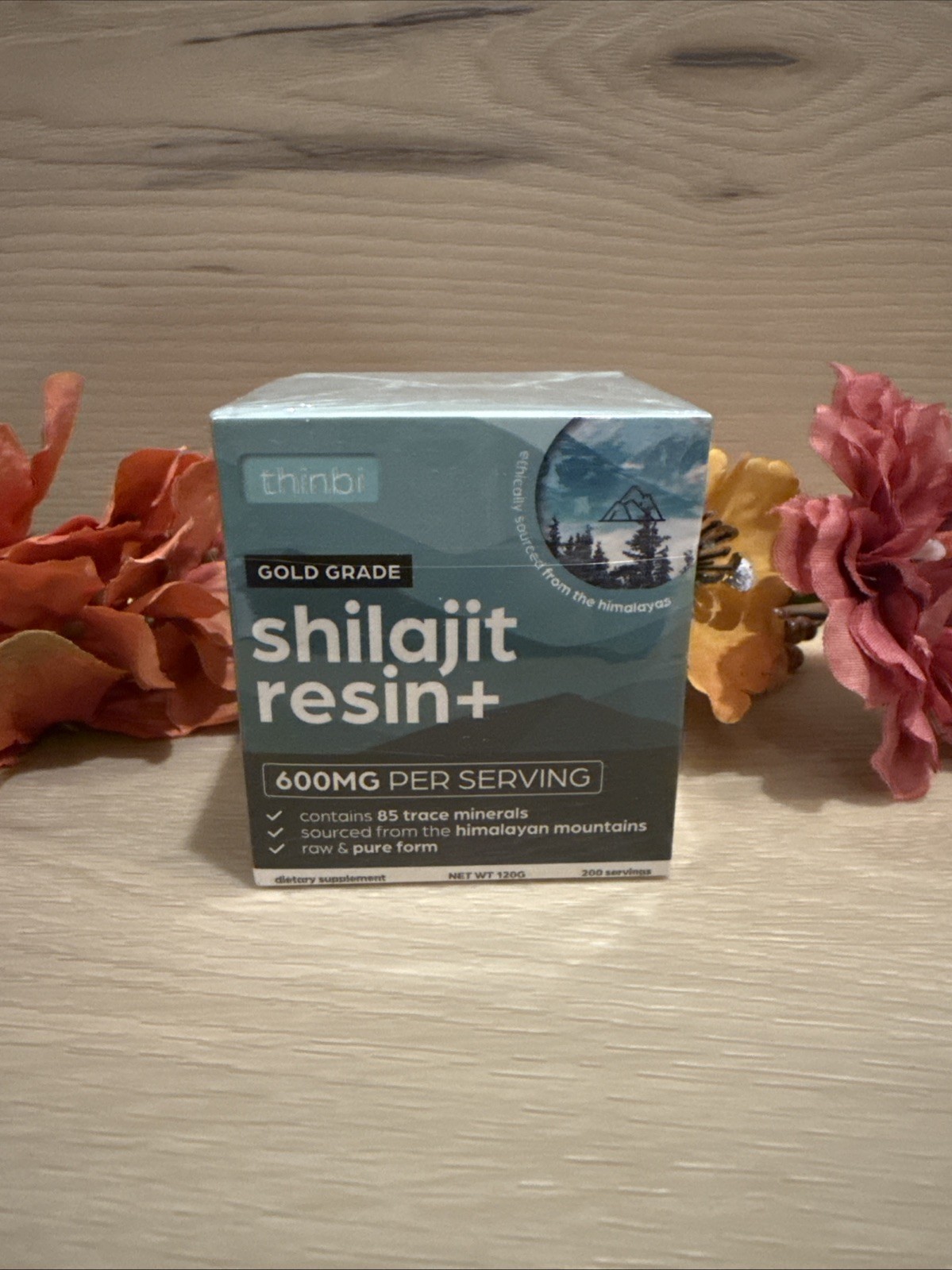 Shilajit Resin+ Gold Grade, 600 mg, 15 trace minerals Pure form,