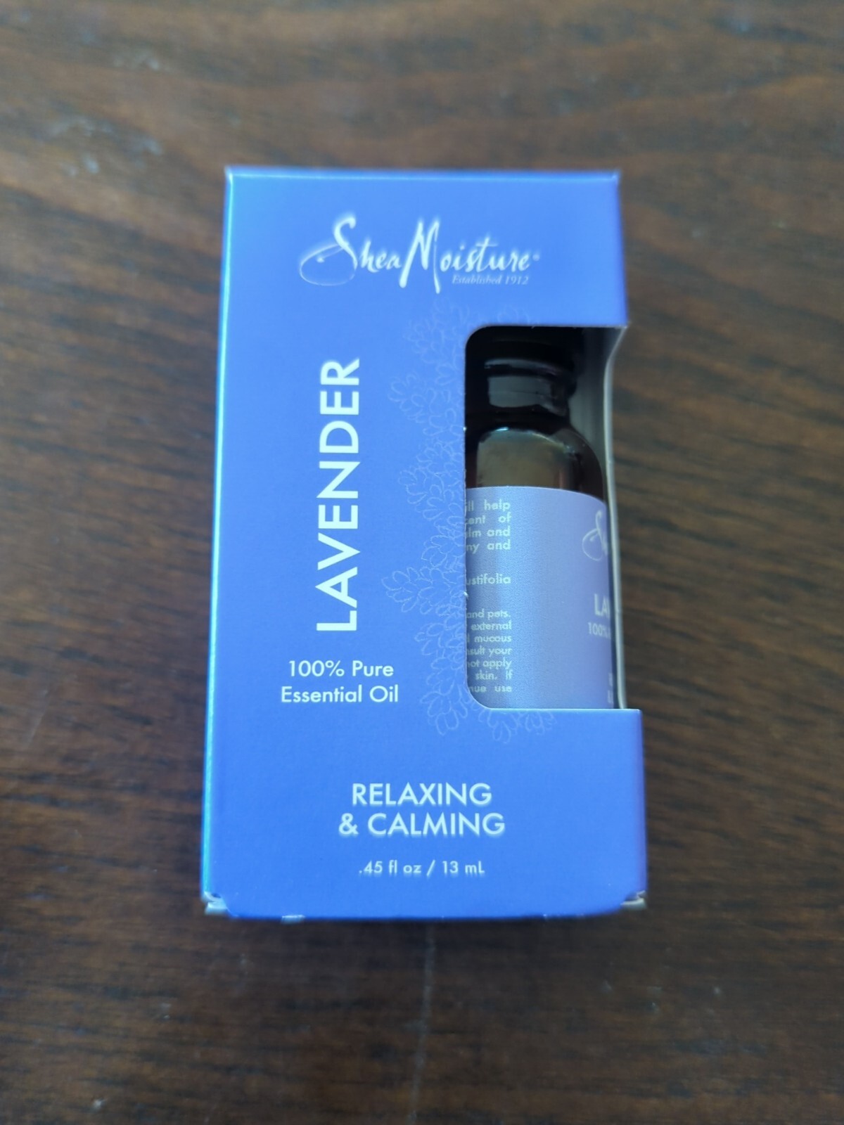 SheaMoisture 100% Pure Essential Oil Lavender, 0.45 Oz.