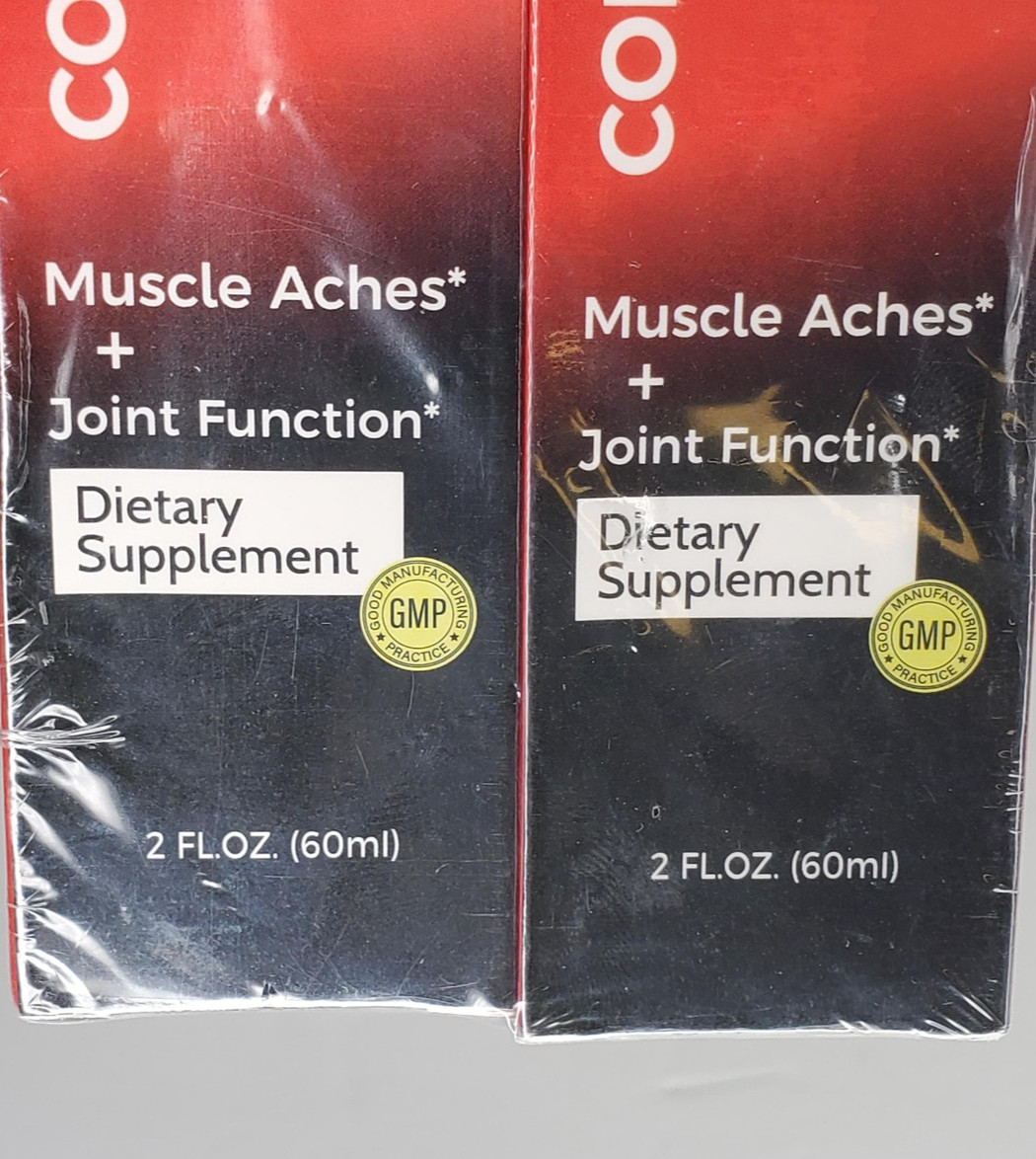 Conolidine Dietary Supplement 2 Pack 2 fl oz Each Muscle Aches Exp. 6/27