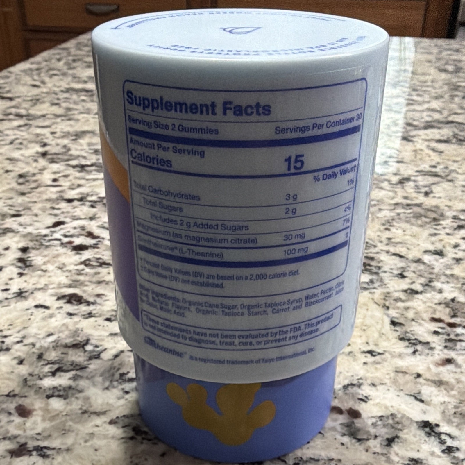 first day Kids Nighttime Reset Magnesium Gummies, L-Theanine, 60 ct