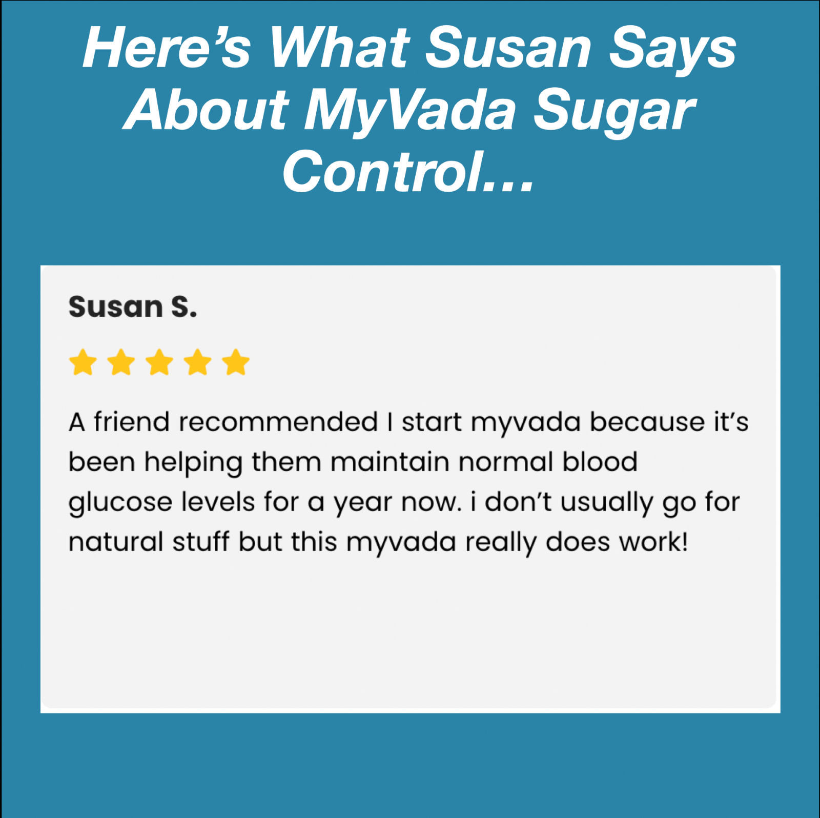 MyVada Sugar Control – Ayurvedic Herbal Organic Blood Sugar Support Supplement