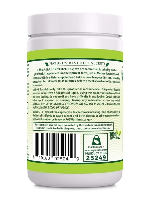 Herbal Secrets Organic Maca Root Powder (454 Grams) 16 oz new/sealed exp 4/26