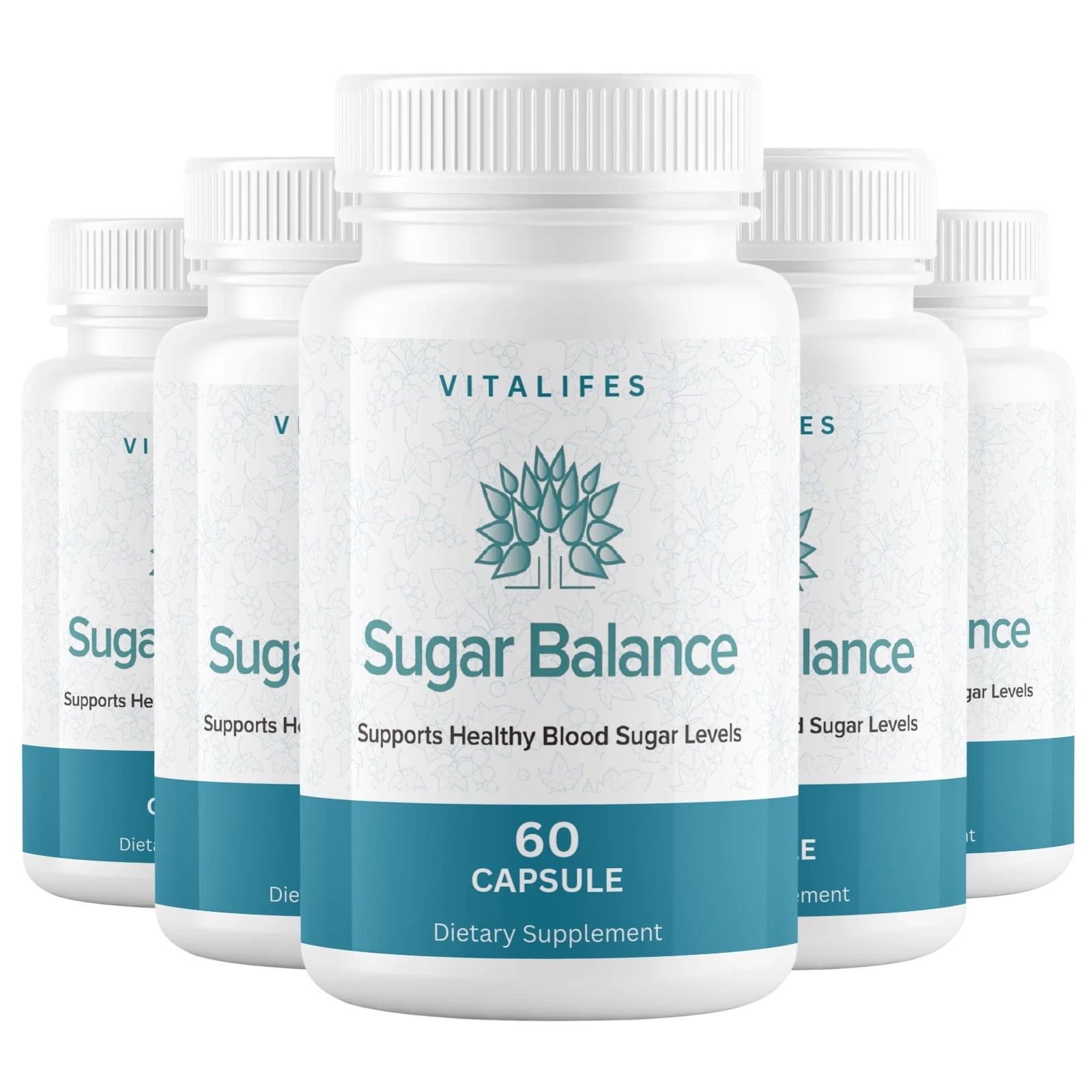 (5 Pack) Sugar Balance Pills Supplement Sugar balance Healthy Blood Sugar 60ct