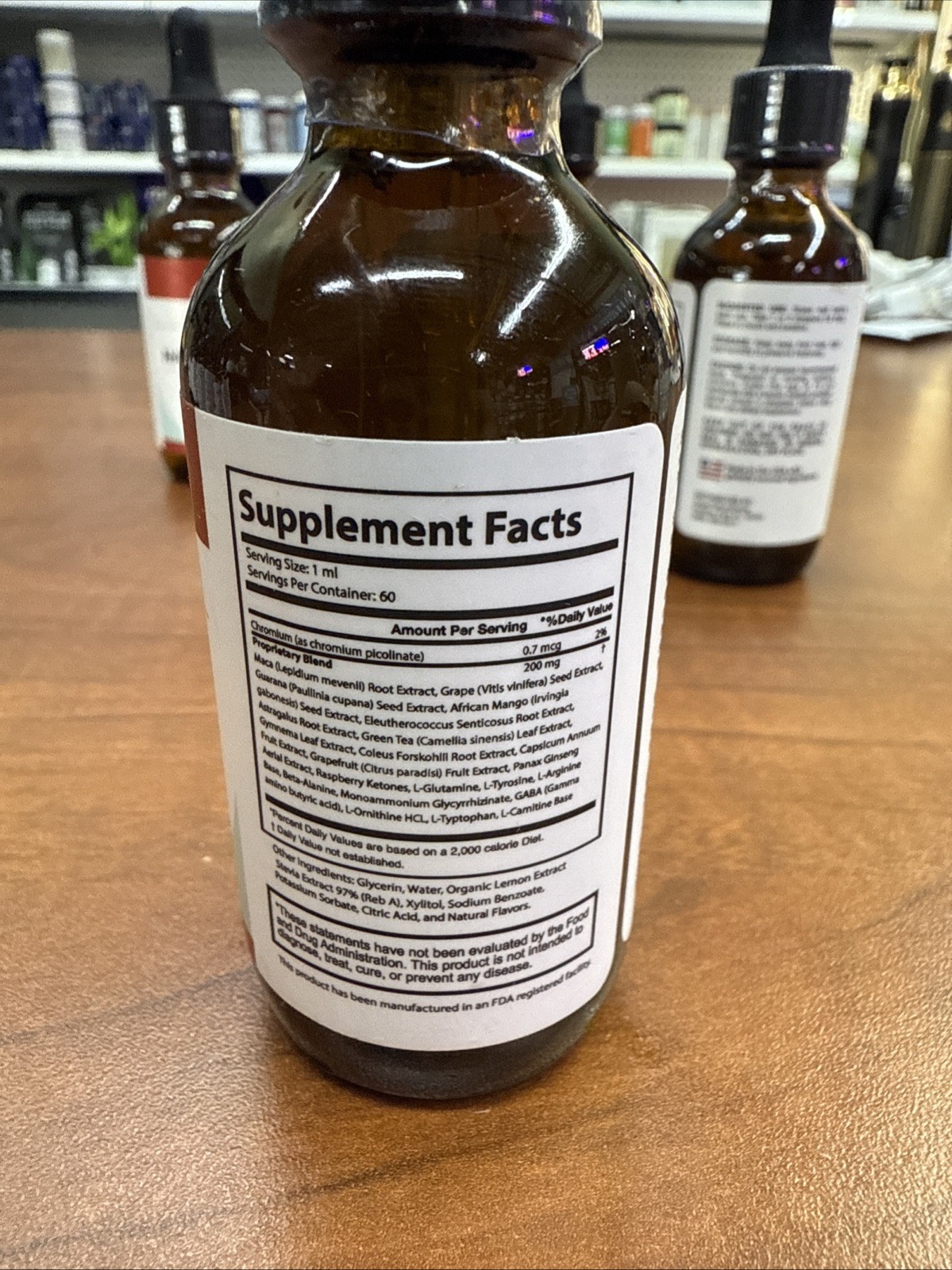 Sugar NatureDrops Ketone Liquid Drops Pack Of 5 Exp. 01/2028