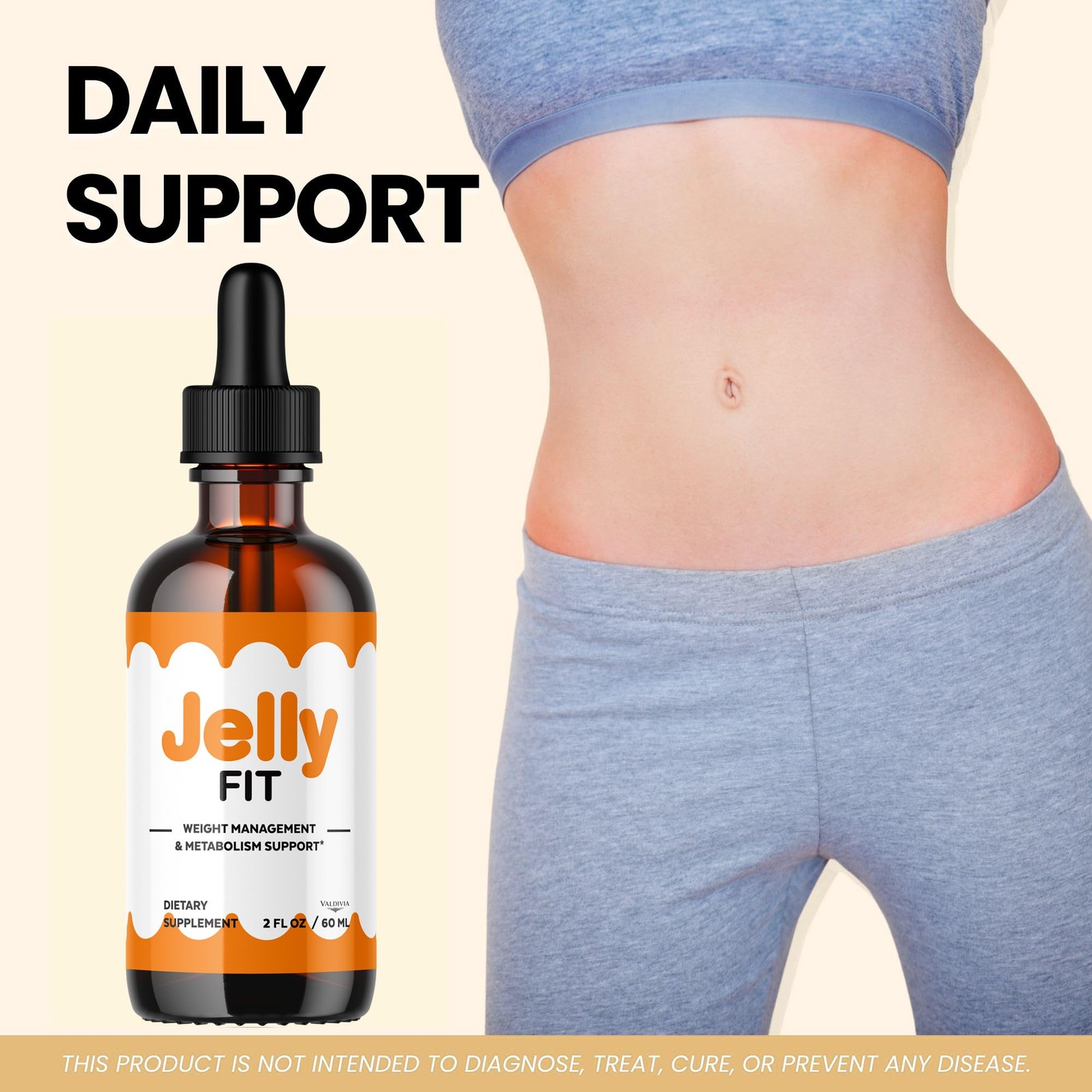 Valdivia JellyFit – 1 Count 1 Capsules Daily Wellness Supplement Made in USA