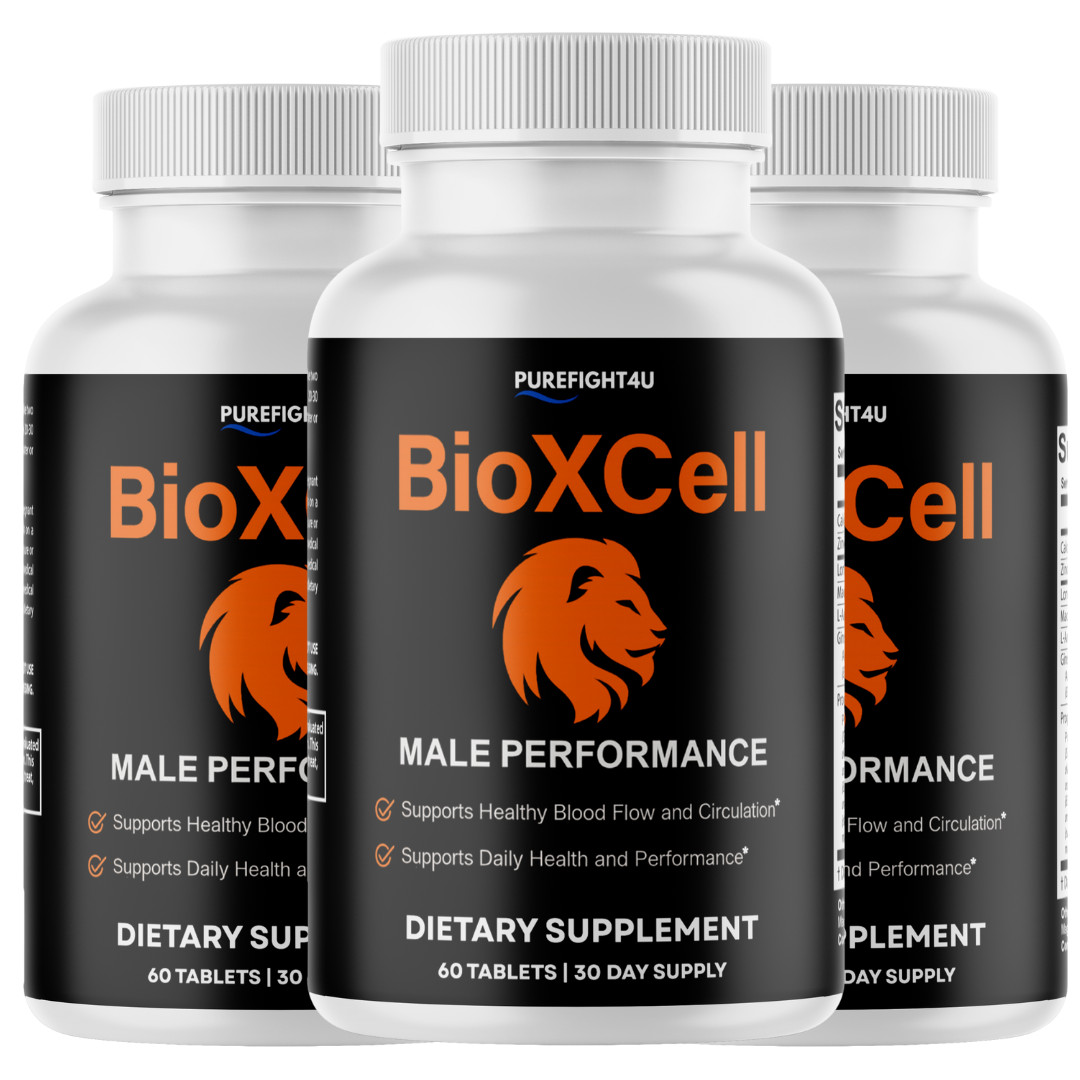 BioXCell Tablets Support Male Performance Supplement – 3 Bottles