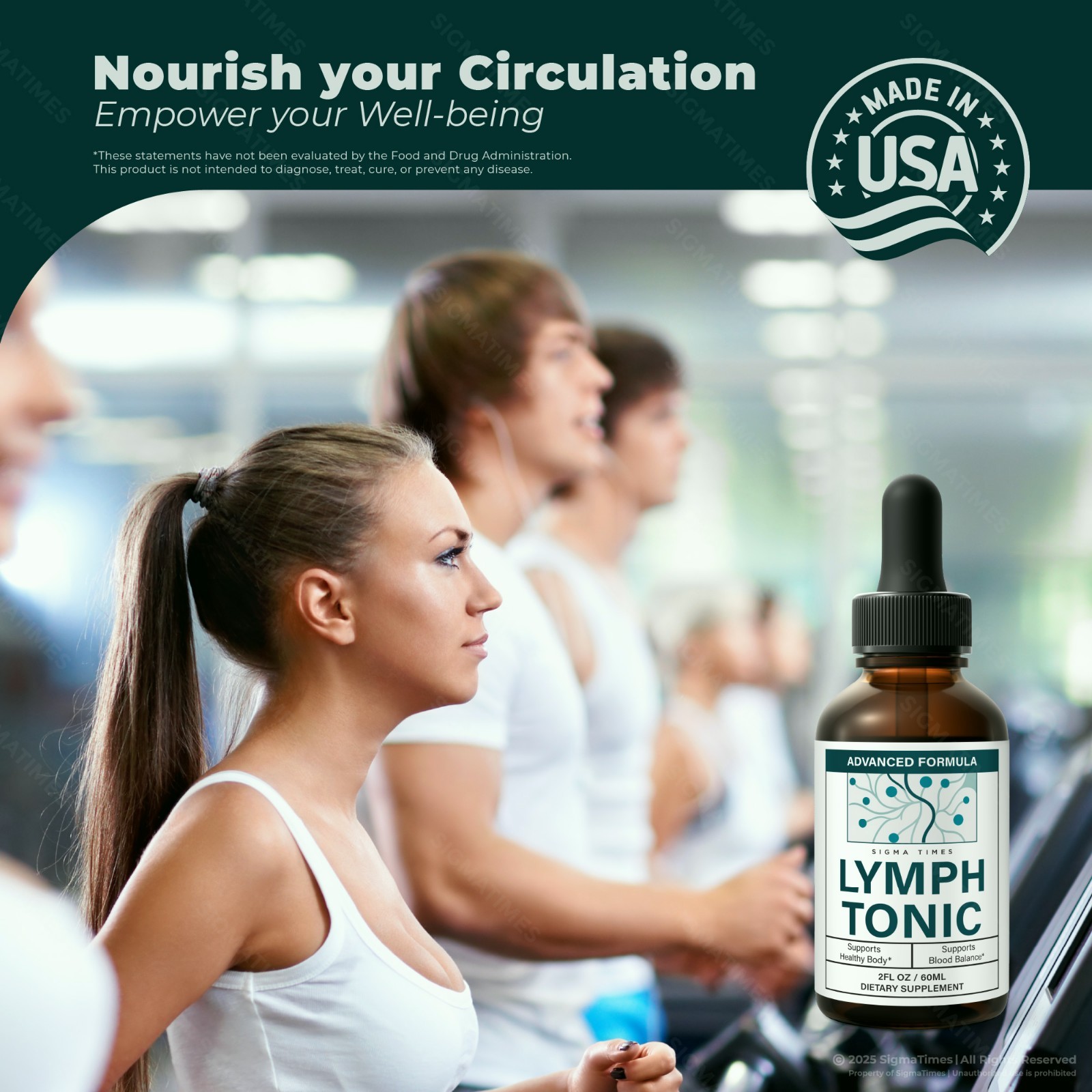 Lymph Tonic Drops – Natural Drainage Support & Blood Balance (30 servs)
