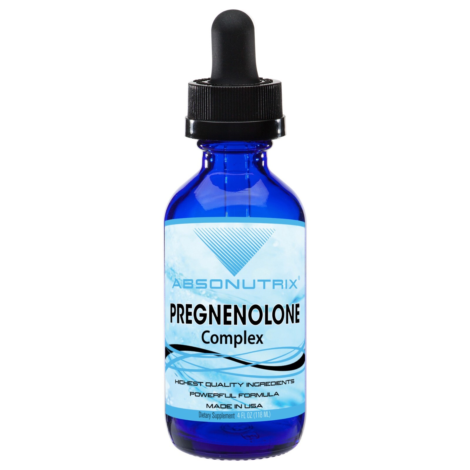 Abonutrix 100mg 2 fl oz Pregenolone helps anti aging Energy overcome fatigue