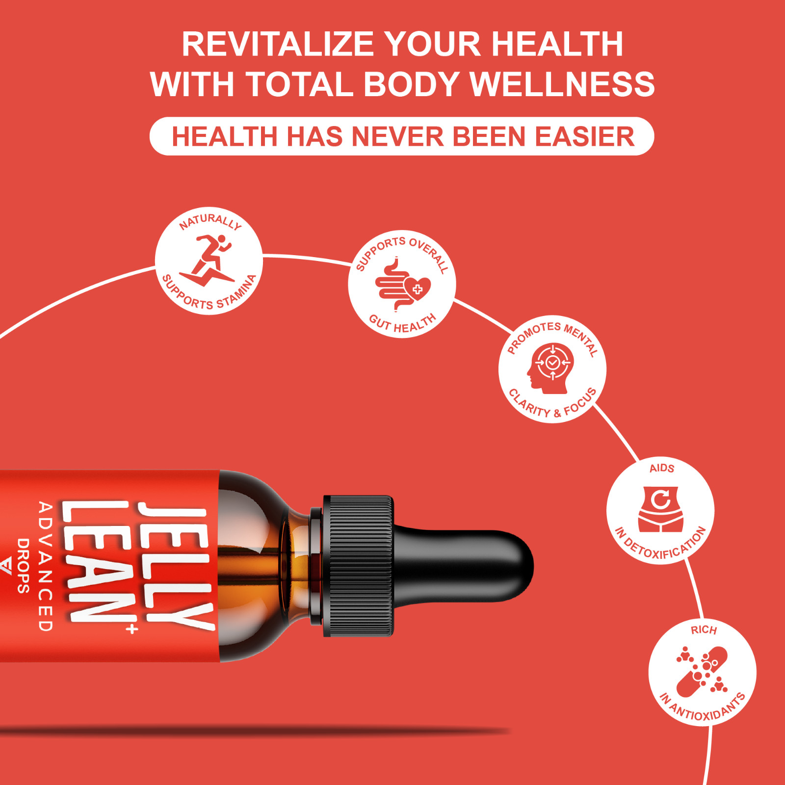 Jelly Lean Advanced Drops, Jelly Lean Weight Management (2oz)