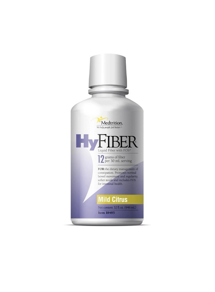 HyFiber with FOS Oral Supplement Citrus 32 oz Bottle 4 Ct
