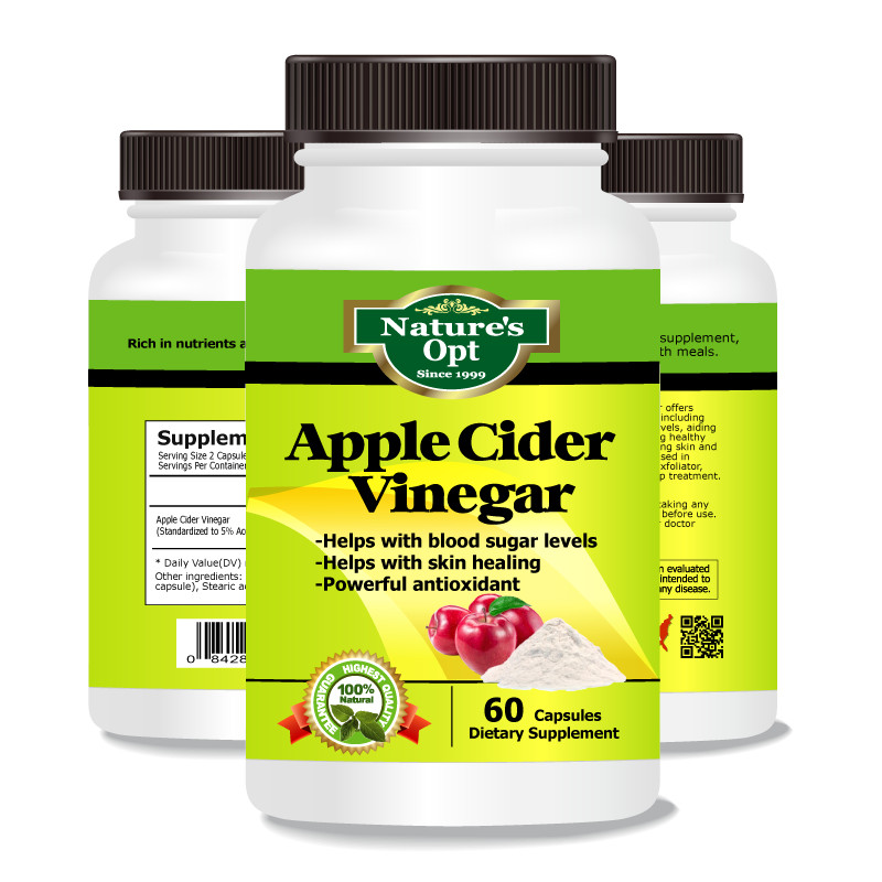 Apple Cider Vinegar, Manage cholesterol levels & support healthy blood pressure