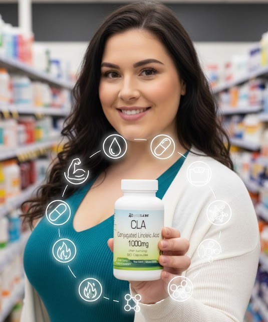 CLA Capsules – Conjugated Linoleic Acid – 1000mg Per Serving – No.1