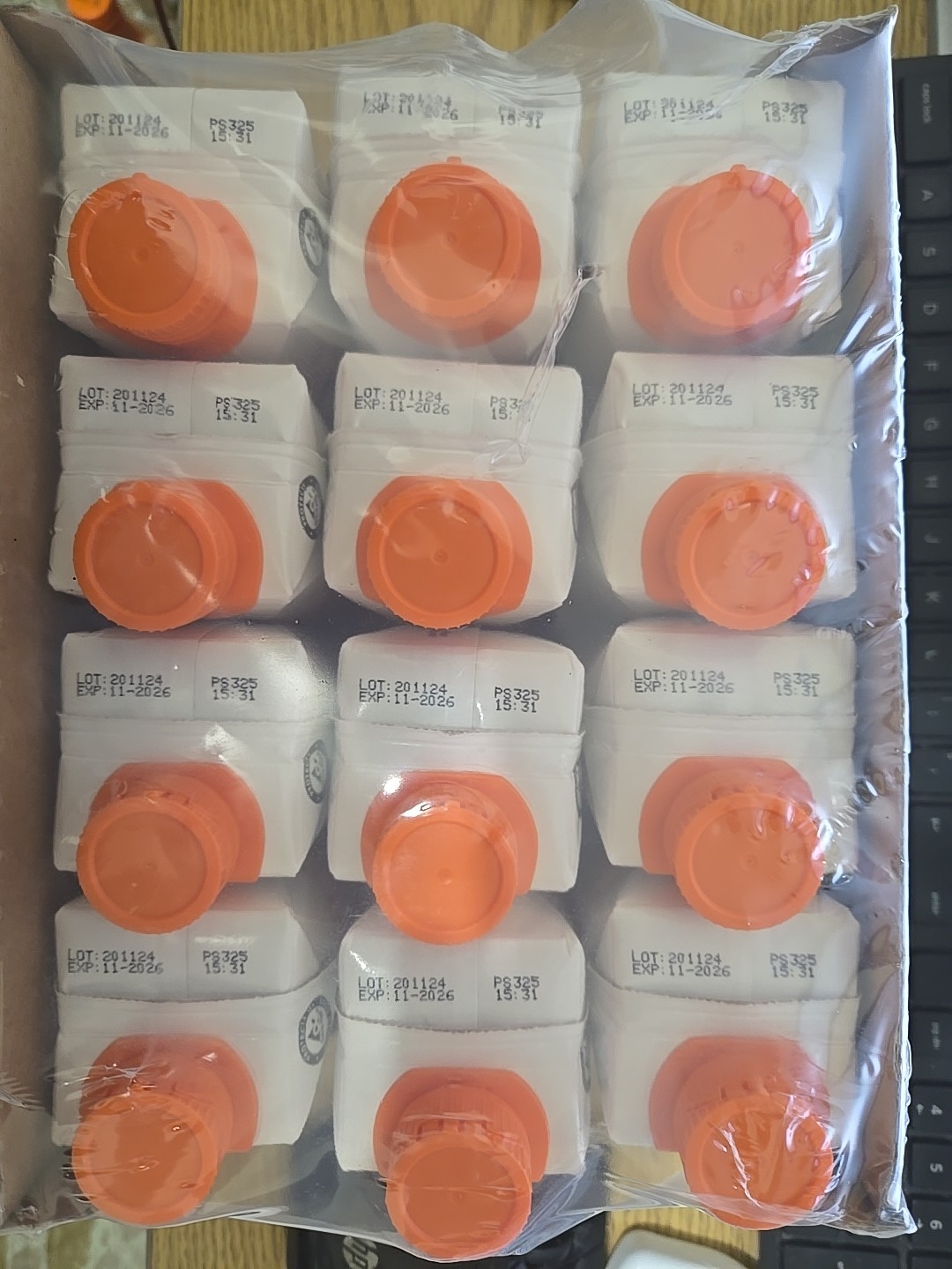 Forever Aloe Vera Gel Aleo Peaches Minis – 12 /0.33ml To GO size. KOSHER/HALAL
