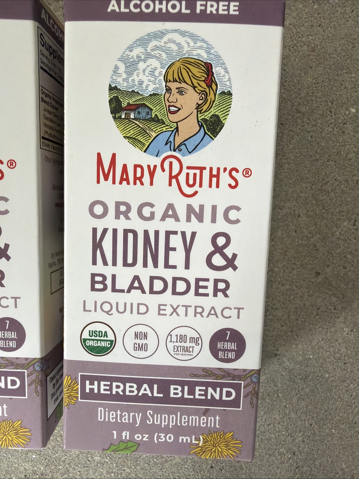 3 MaryRuth’s Kidney Bladder Herbal Blend Organic Alcohol Free Vegan 1oz exp 3/28