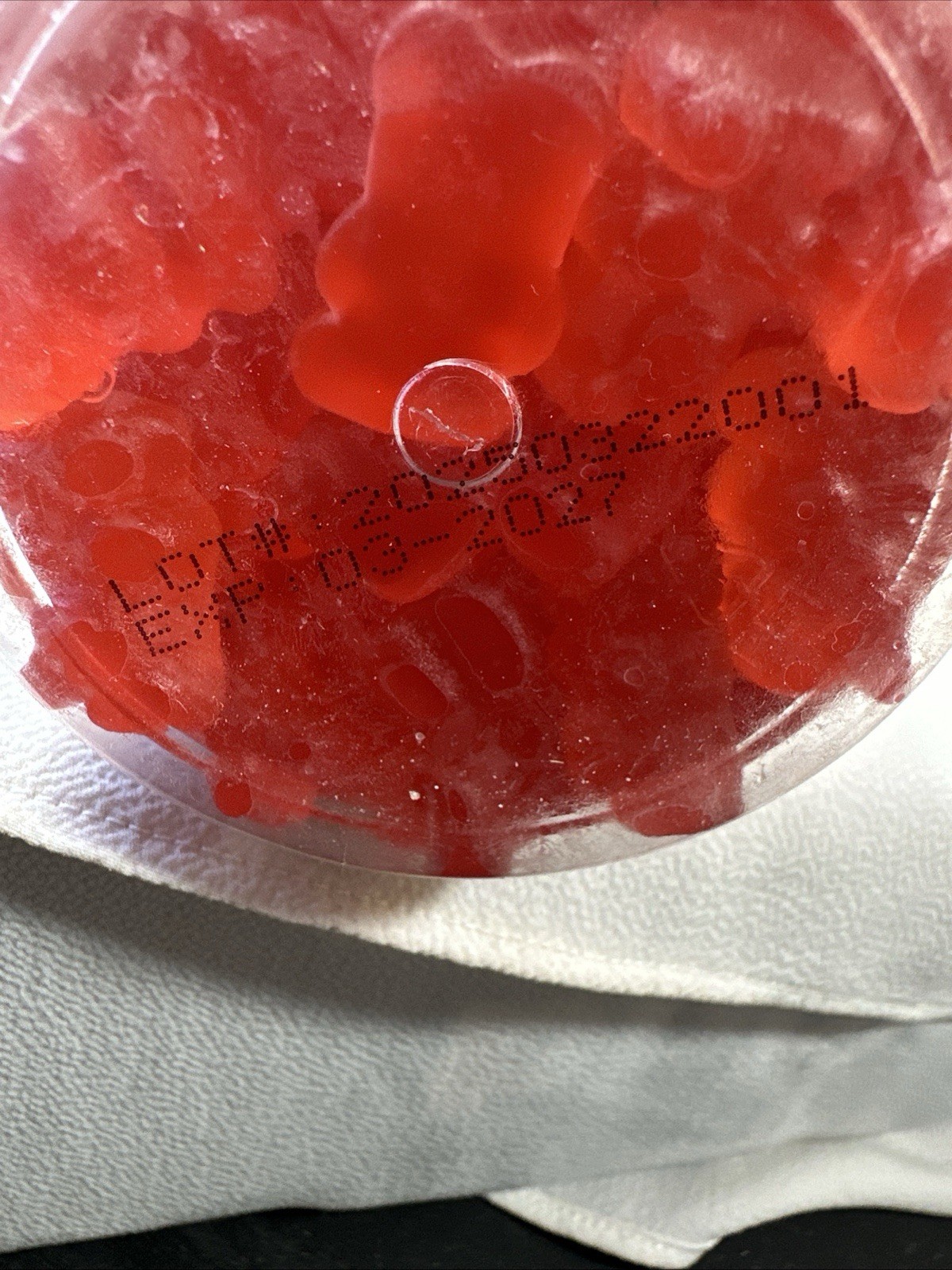 Happyummmm Prebiotic Fiber Gummies – Digestive Health, Strawberry Exp 3/27