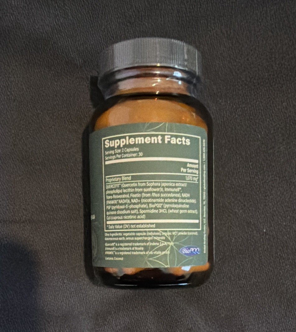Dr. Henry Ealy Ultimate Cellular Health Capsules w/ NADH, Longevity, 60 ct