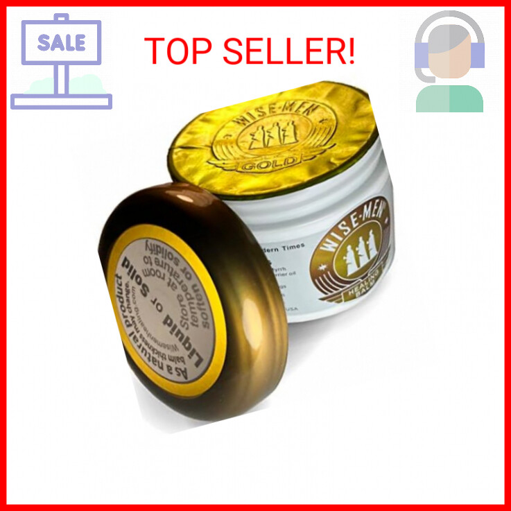 Wise Men Healing Balm with Myrrh and Frankincense Essential Oils for Neuropathy