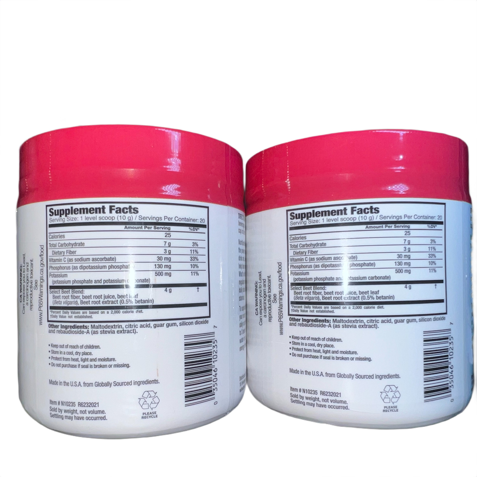 2x NutritionWorks Beets The Circulation Superfood Powder Dietary Supplement NEW