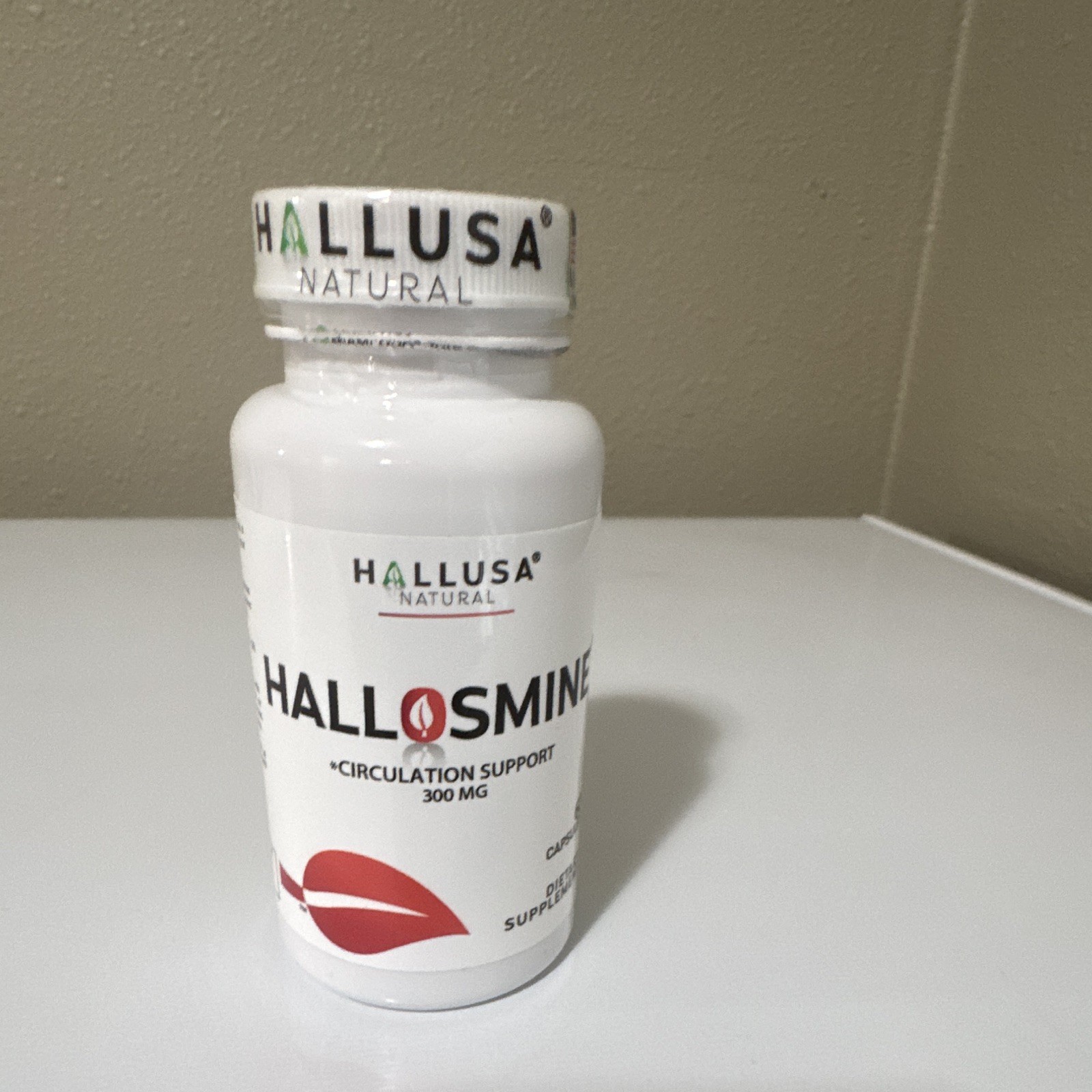 Hallusa Natural Hallosmine Diosmin 300mg Circulation 60 Capsules